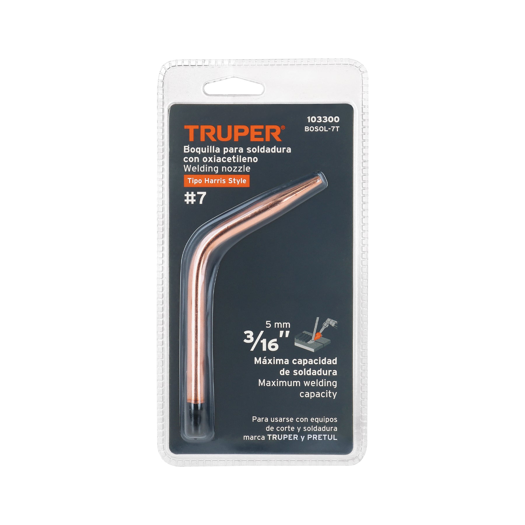 Boquilla para soldar #7, Truper