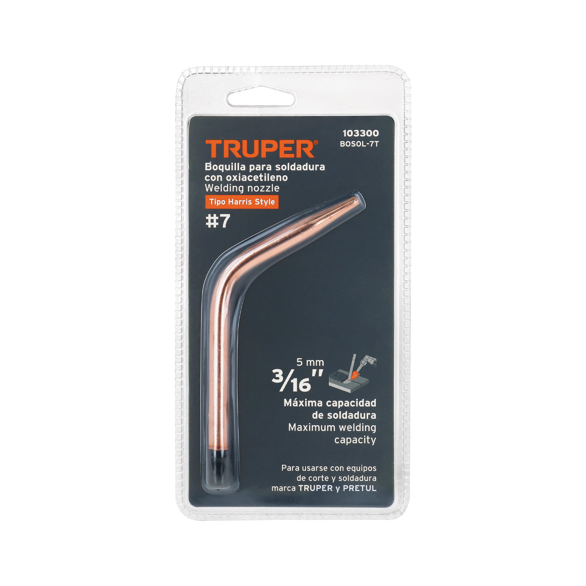 Boquilla para soldar #7, Truper