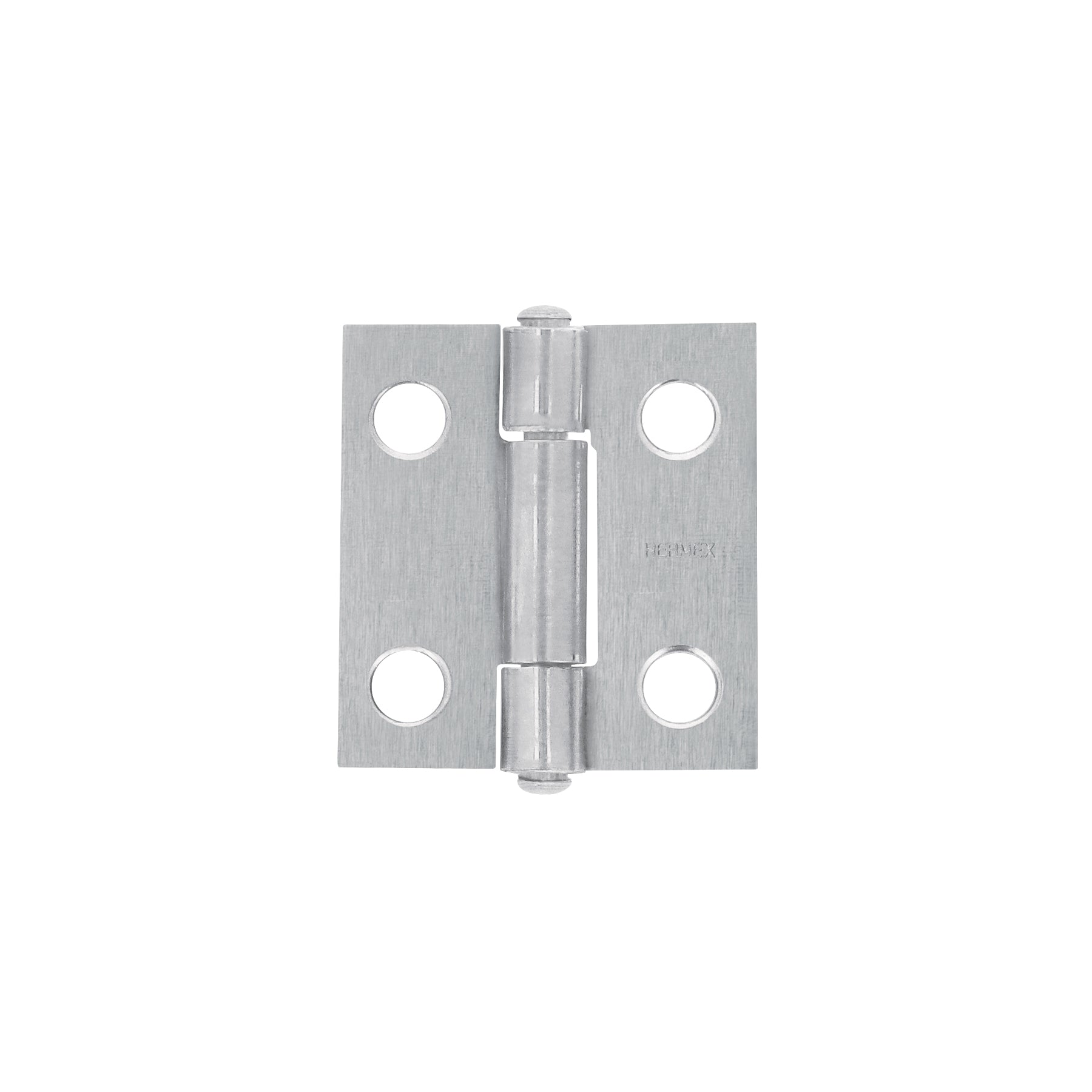 Bisagra rectangular 1", acero pulido