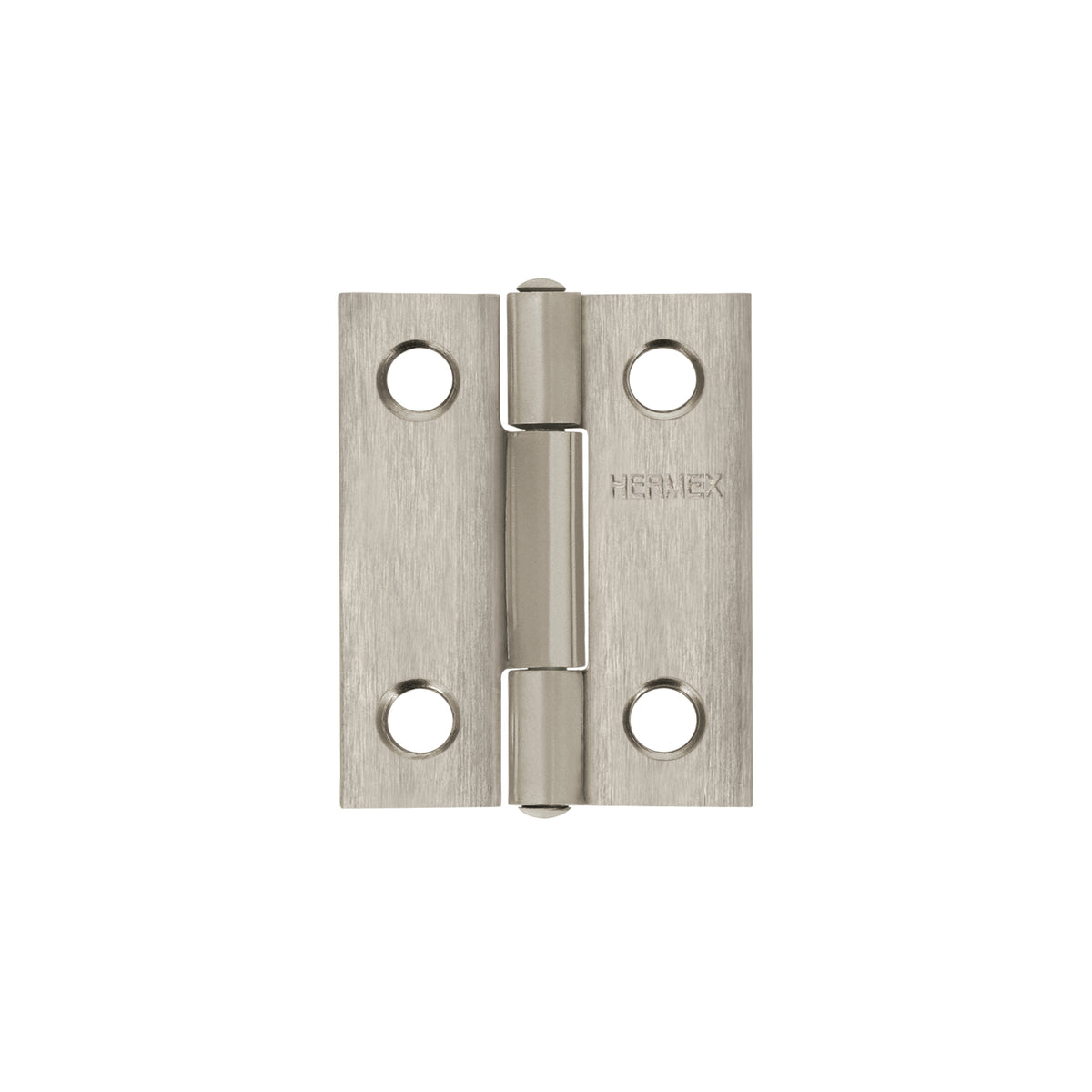 Bisagra rectangular 1-1/2", acero inoxidable