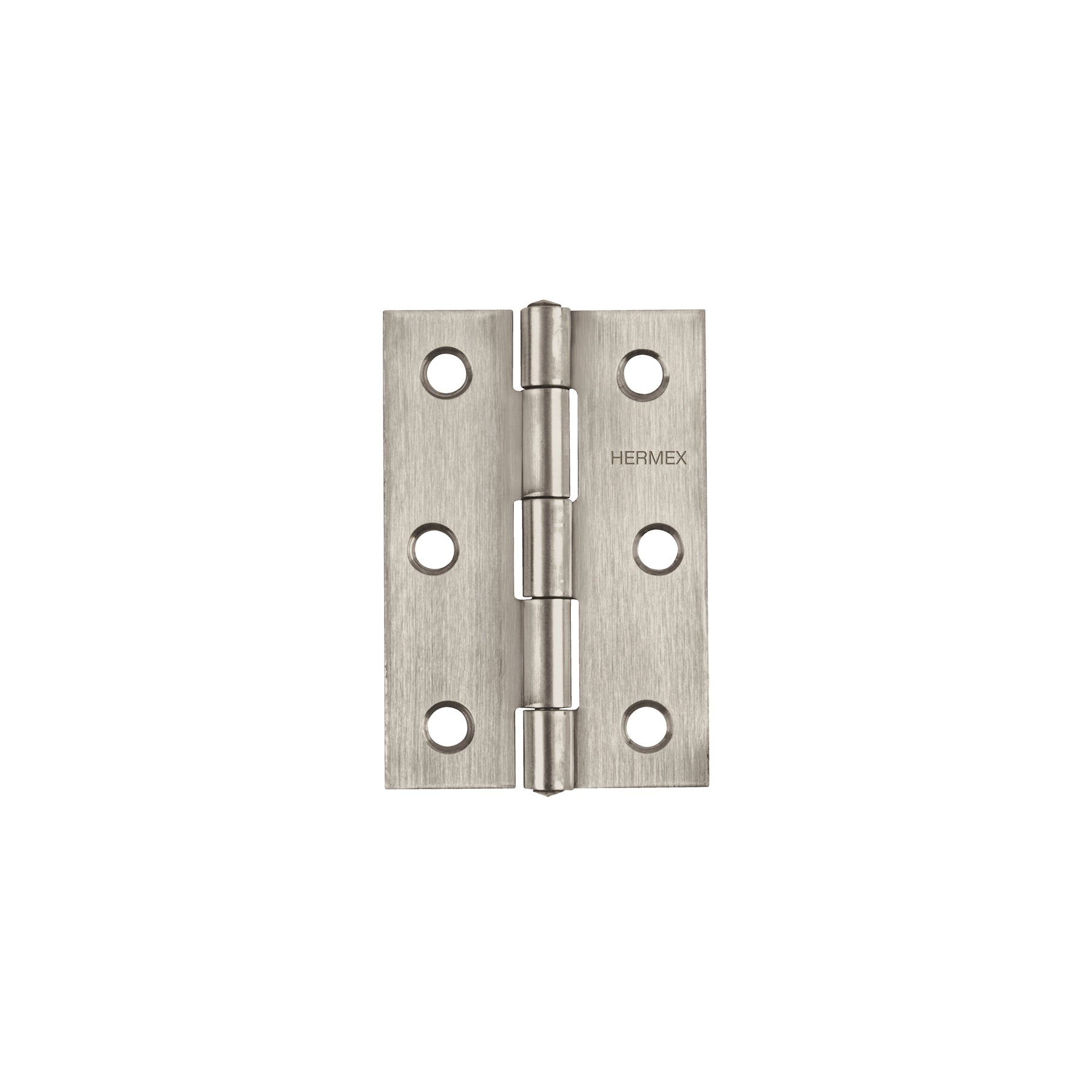 Bisagra rectangular 3", acero inoxidable