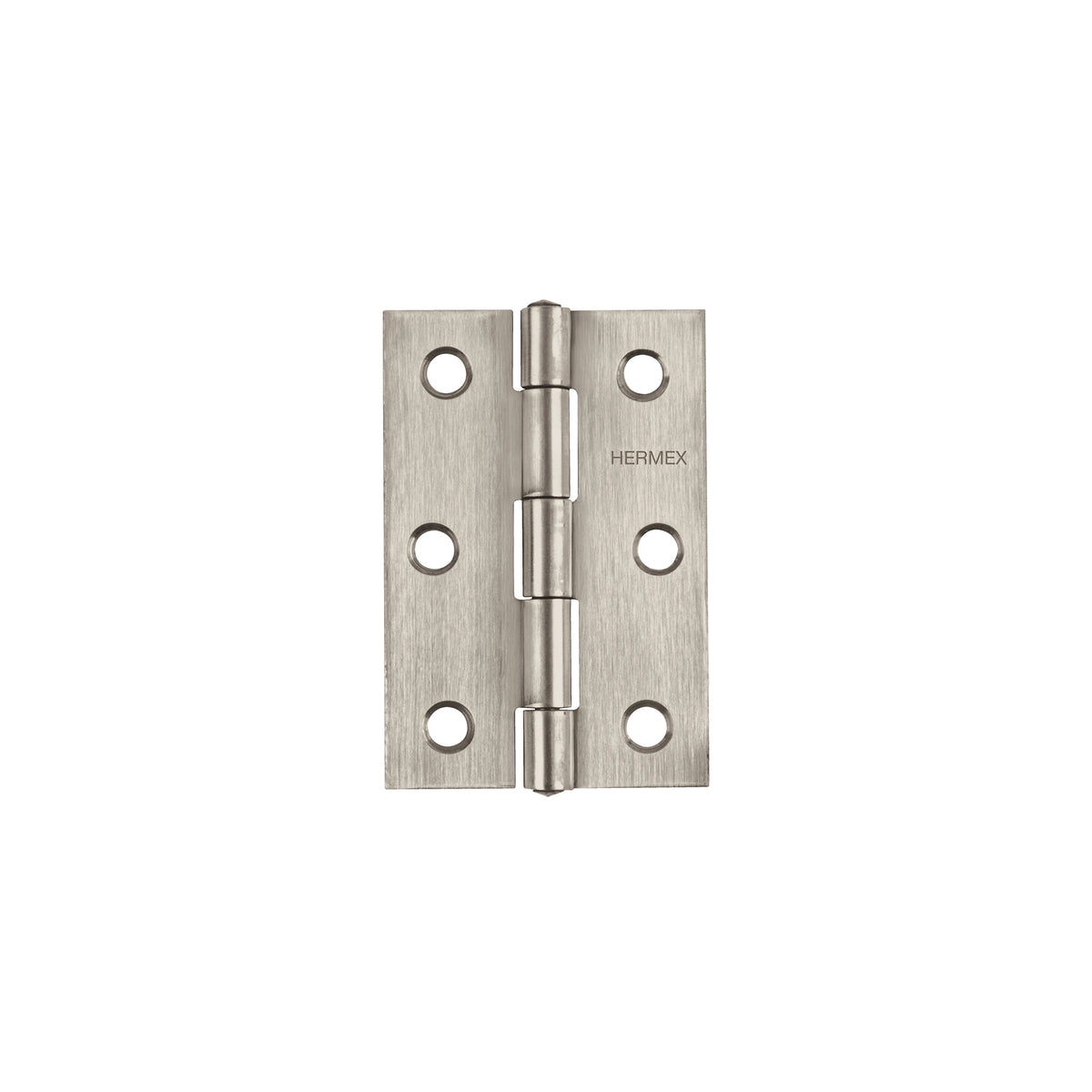 Bisagra rectangular 3", acero inoxidable