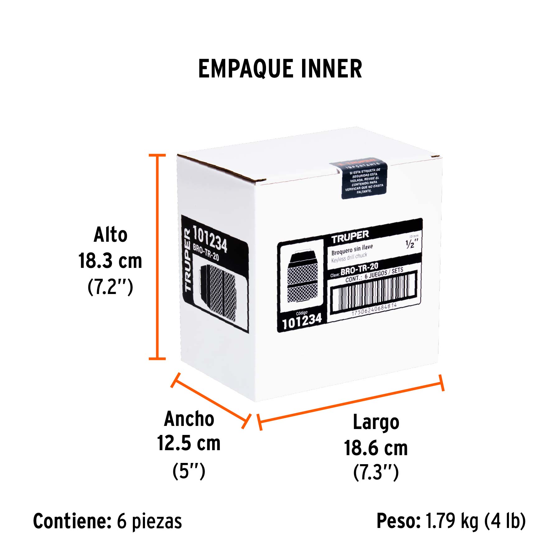 Broquero para TALI-20N/20A y ROTI-20N/20A