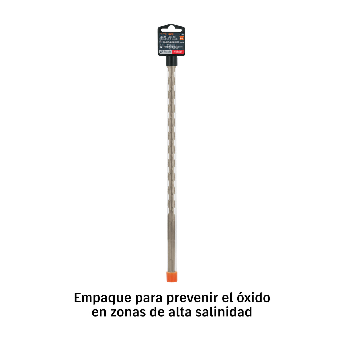 Broca con sistema directo de inserción, 1/2 x 12"