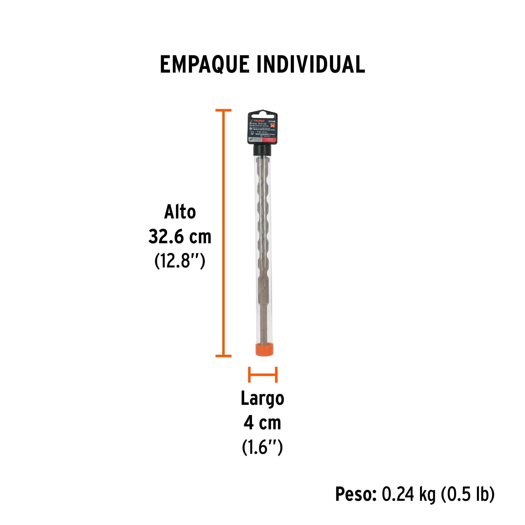 Broca SDS Plus 3/4 x 10'