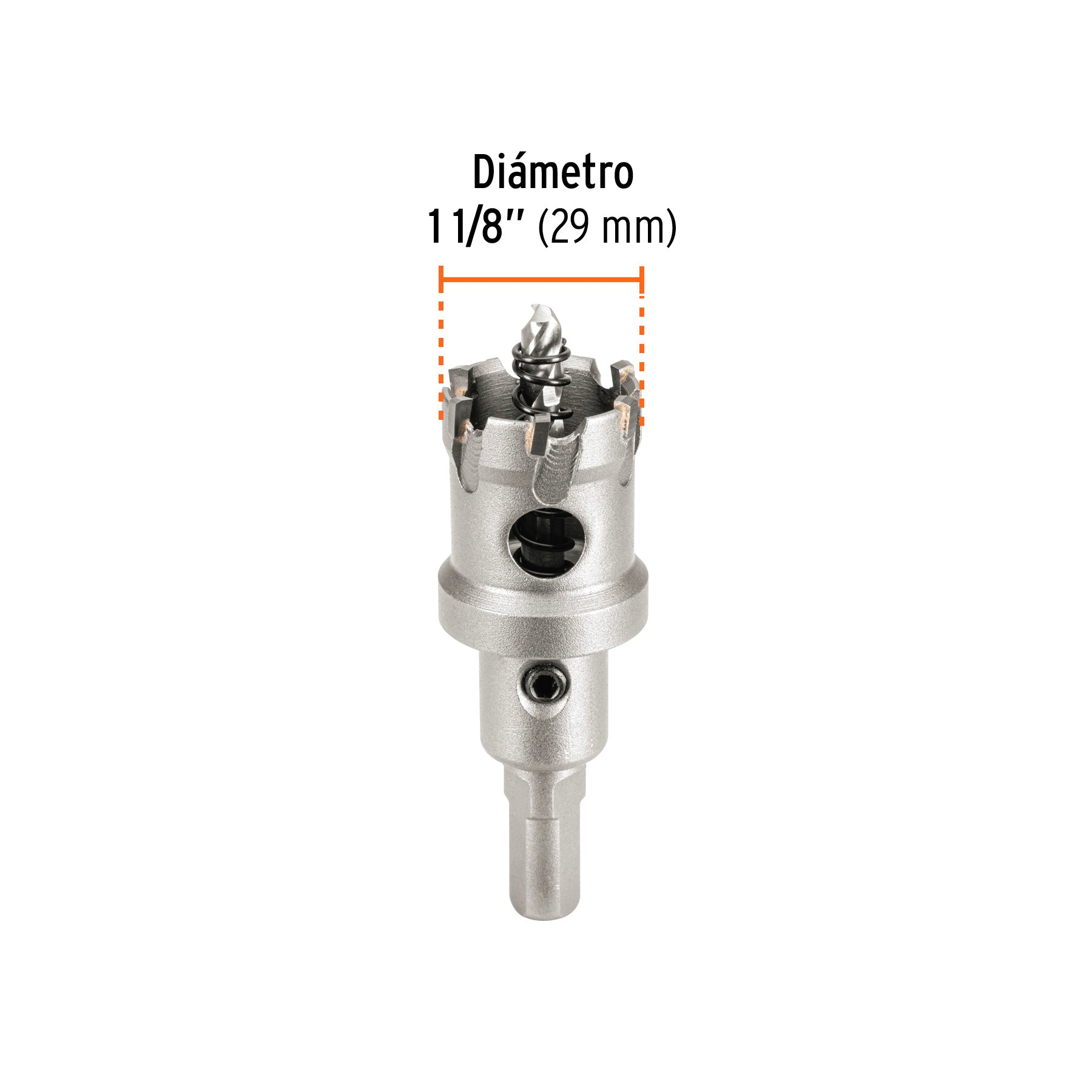 Brocasierra de carburo de tungsteno, 1-1/8', Truper