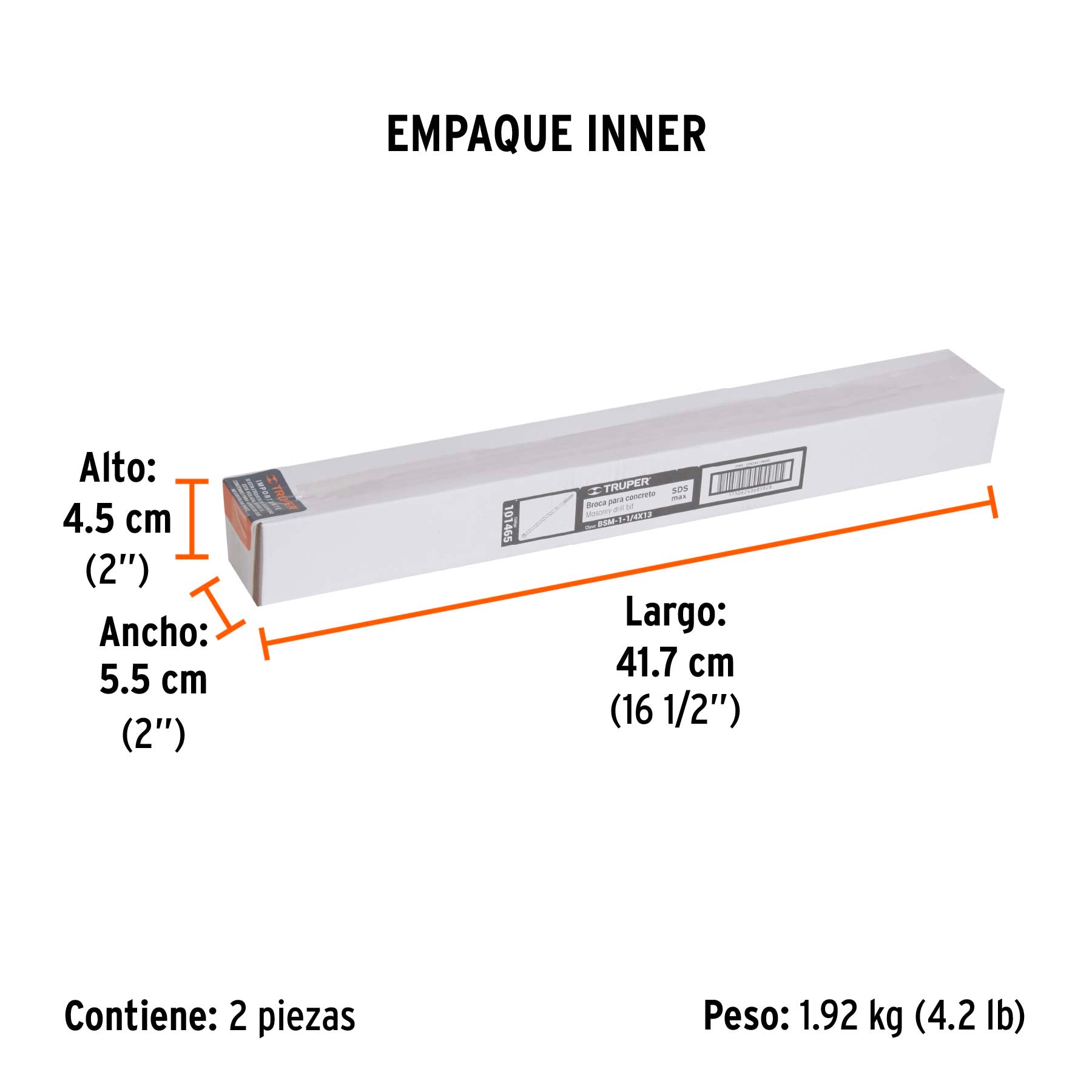 Broca SDS Max 1-1/4x13'