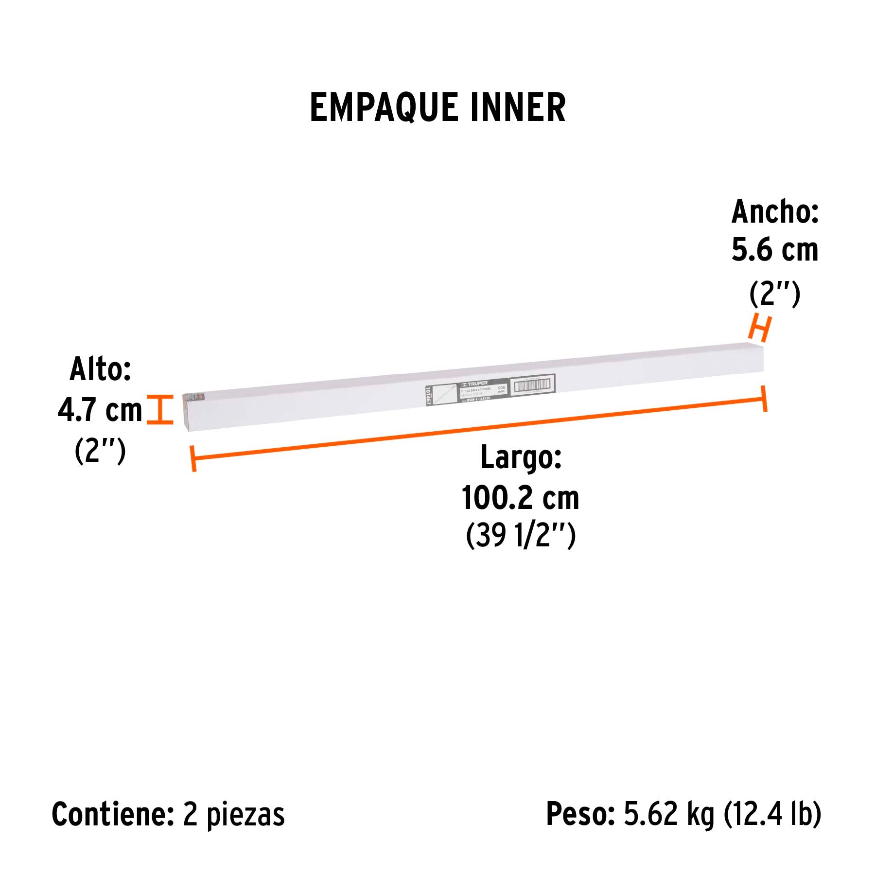 Broca SDS Max 1-1/4x36'