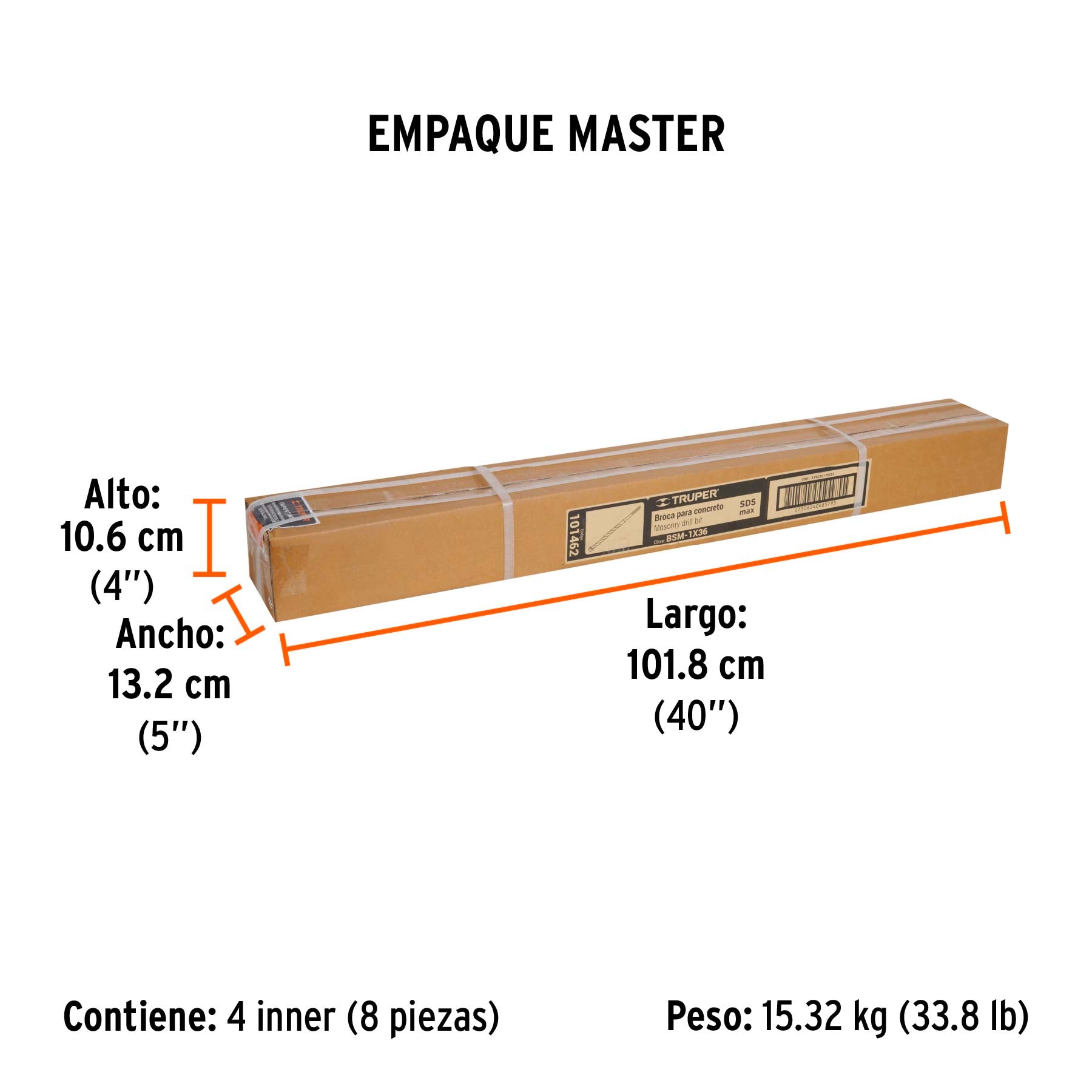 Broca SDS Max 1x36'