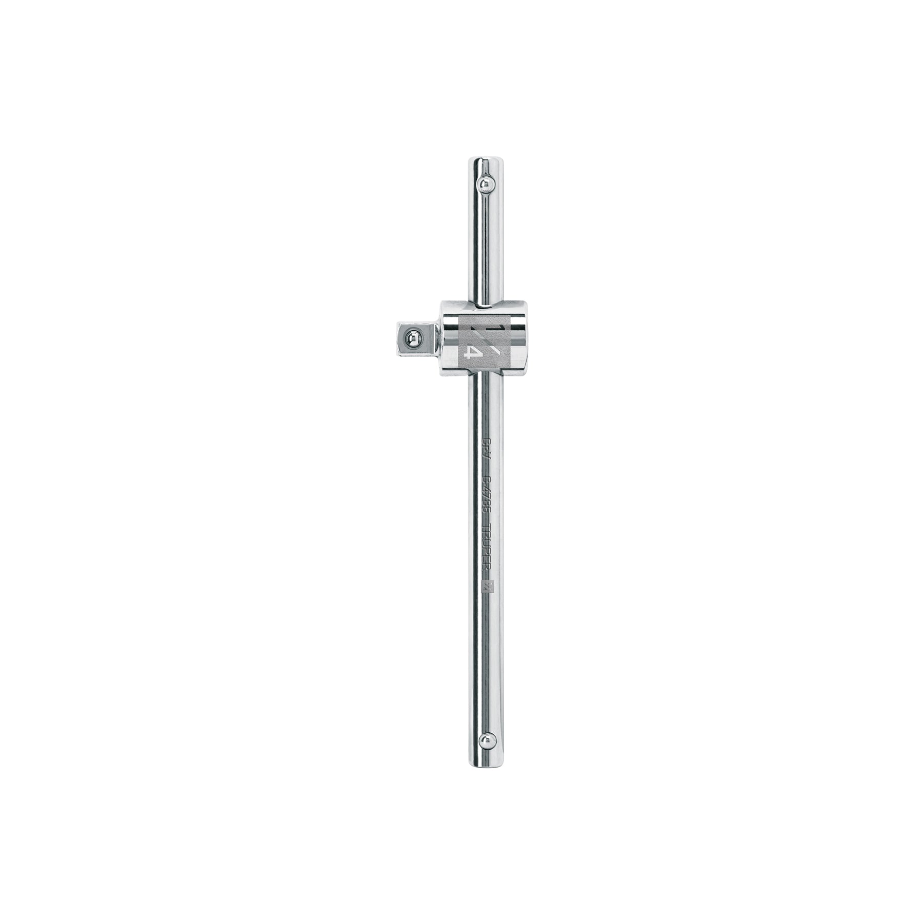 Barra corrediza para dados cuadro 1/4"