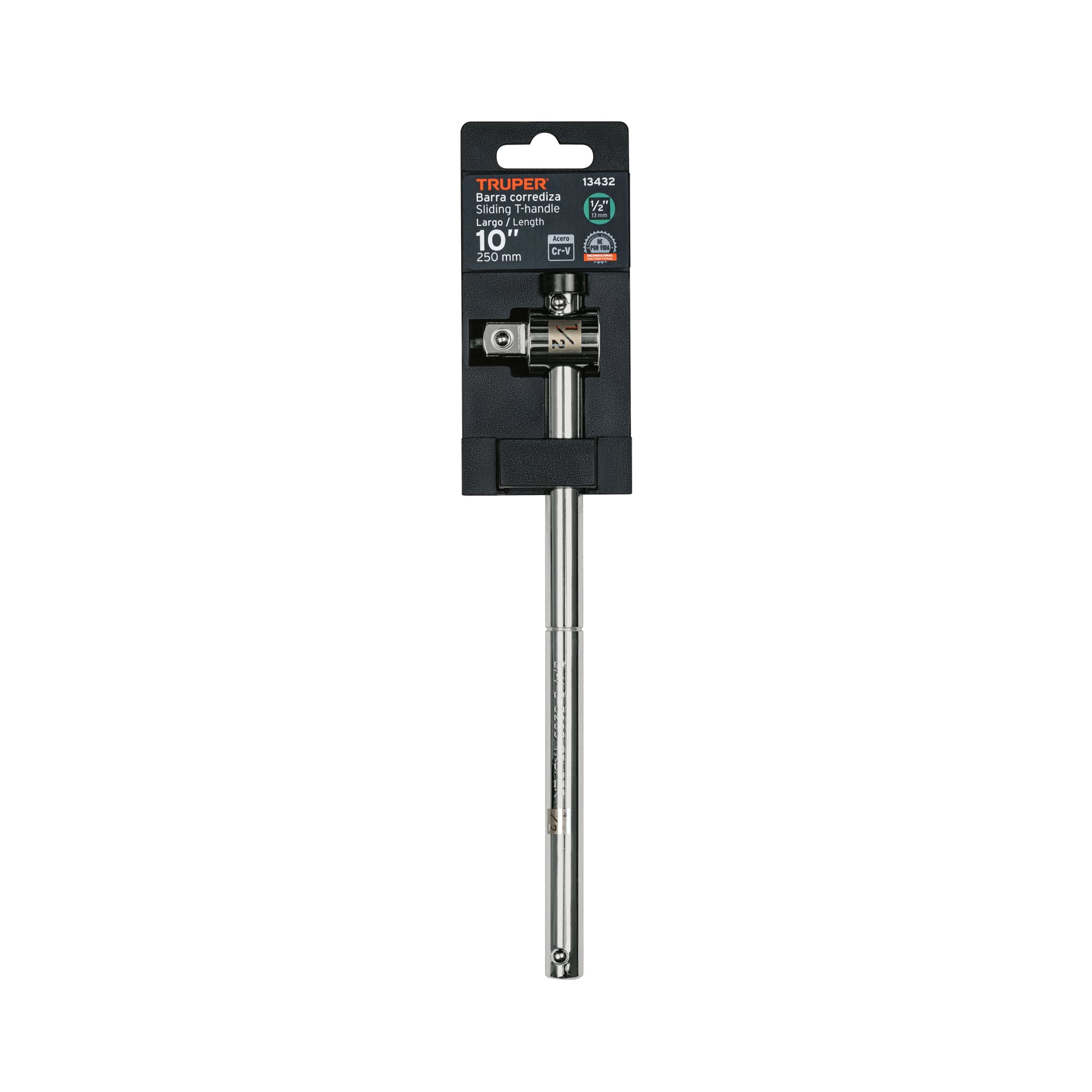 Barra corrediza para dados cuadro 1/2"