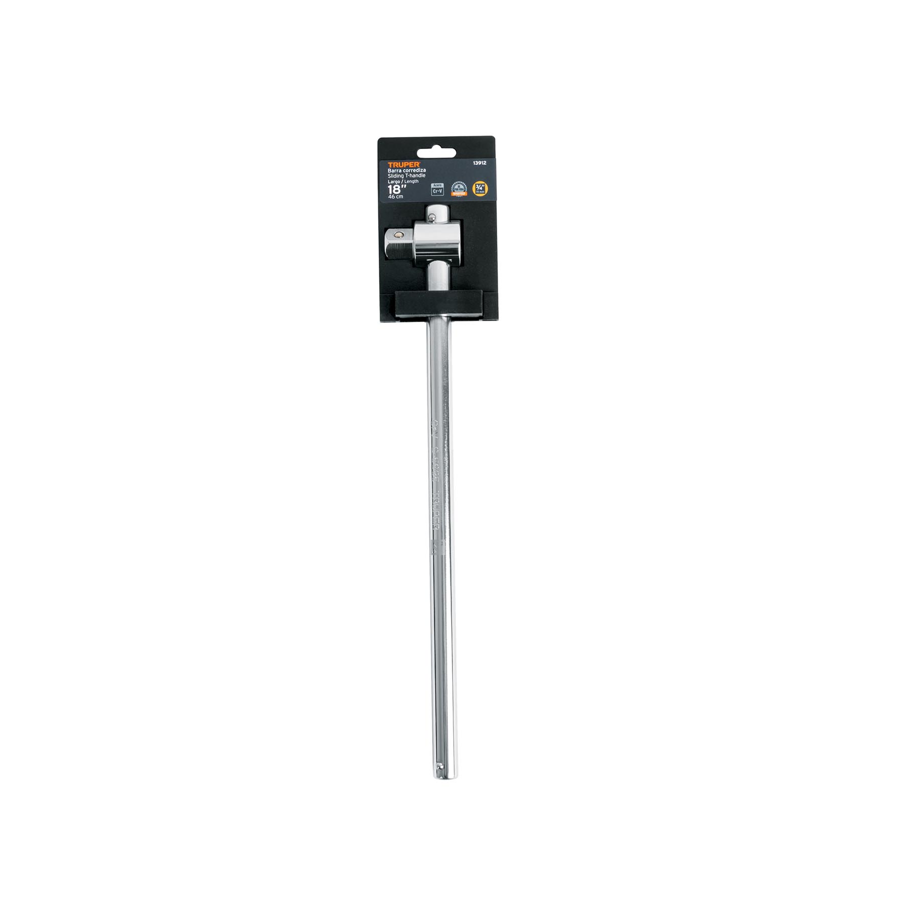 Barra corrediza para dados cuadro 3/4"