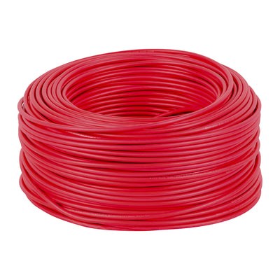 Cable THHW-LS, 10 AWG, color rojo rollo 100 m