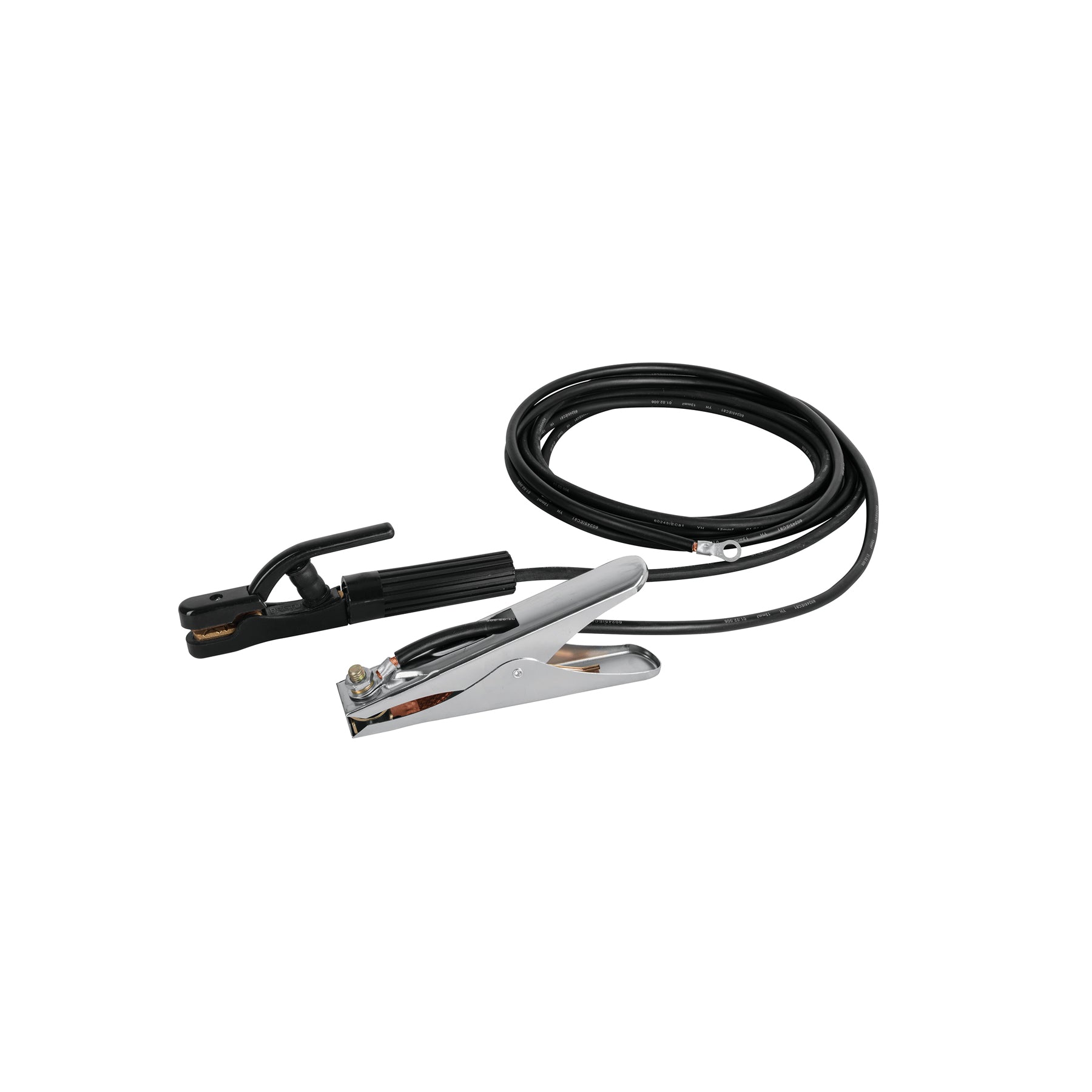 Juego de 2 cables con pinzas de tierra para soldar, Pretul