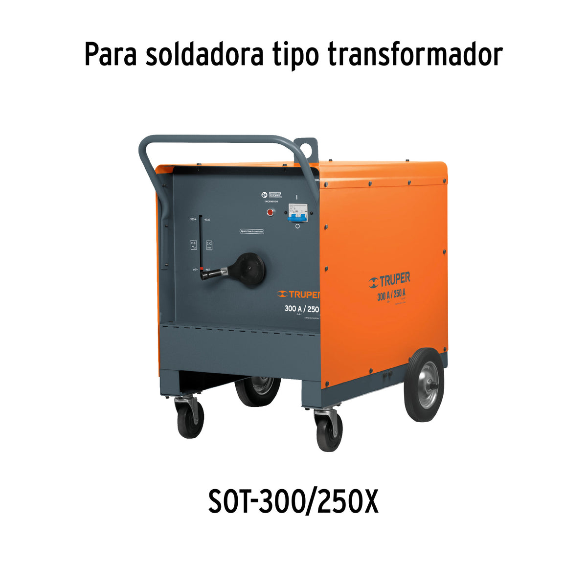 Cable para soldadora sot-300/250x, con pinza de tierra