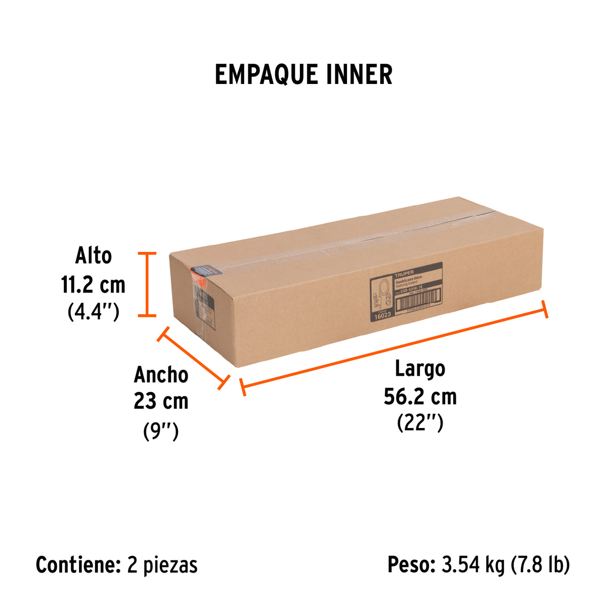 Bandola de posicionamiento, 1.7 m