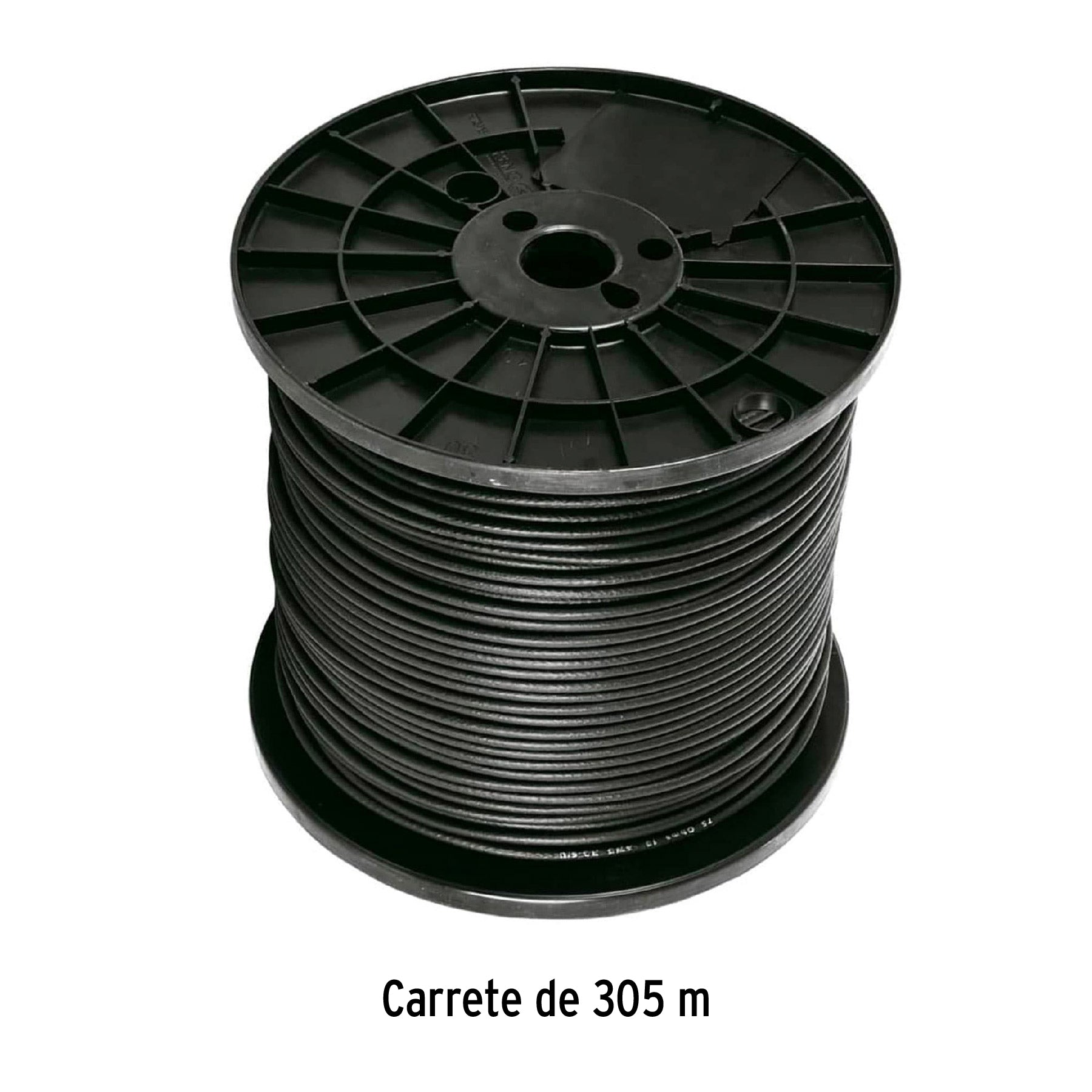 Cable coaxial RG 59, carrete 300 metros