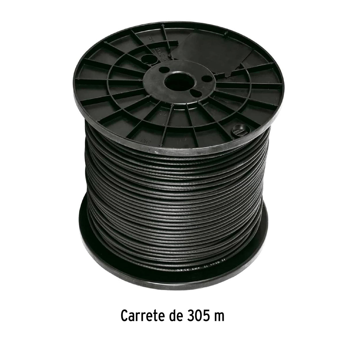 Cable coaxial RG 59, carrete 300 metros