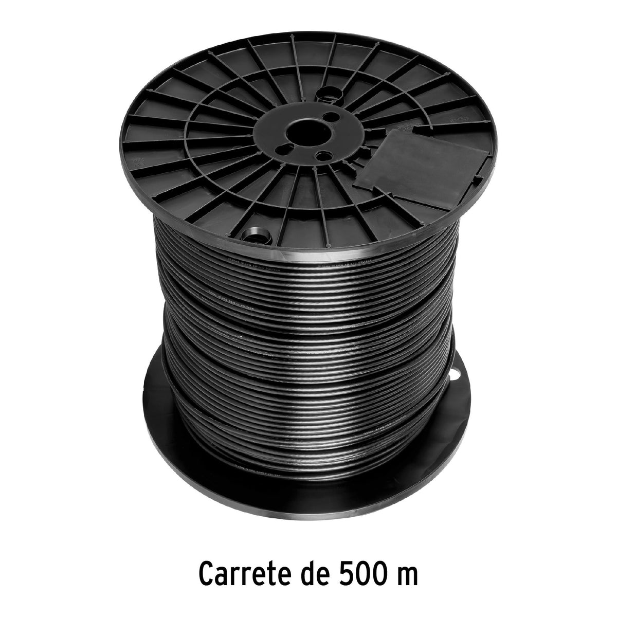 Cable coaxial RG 6, carrete 500 metros