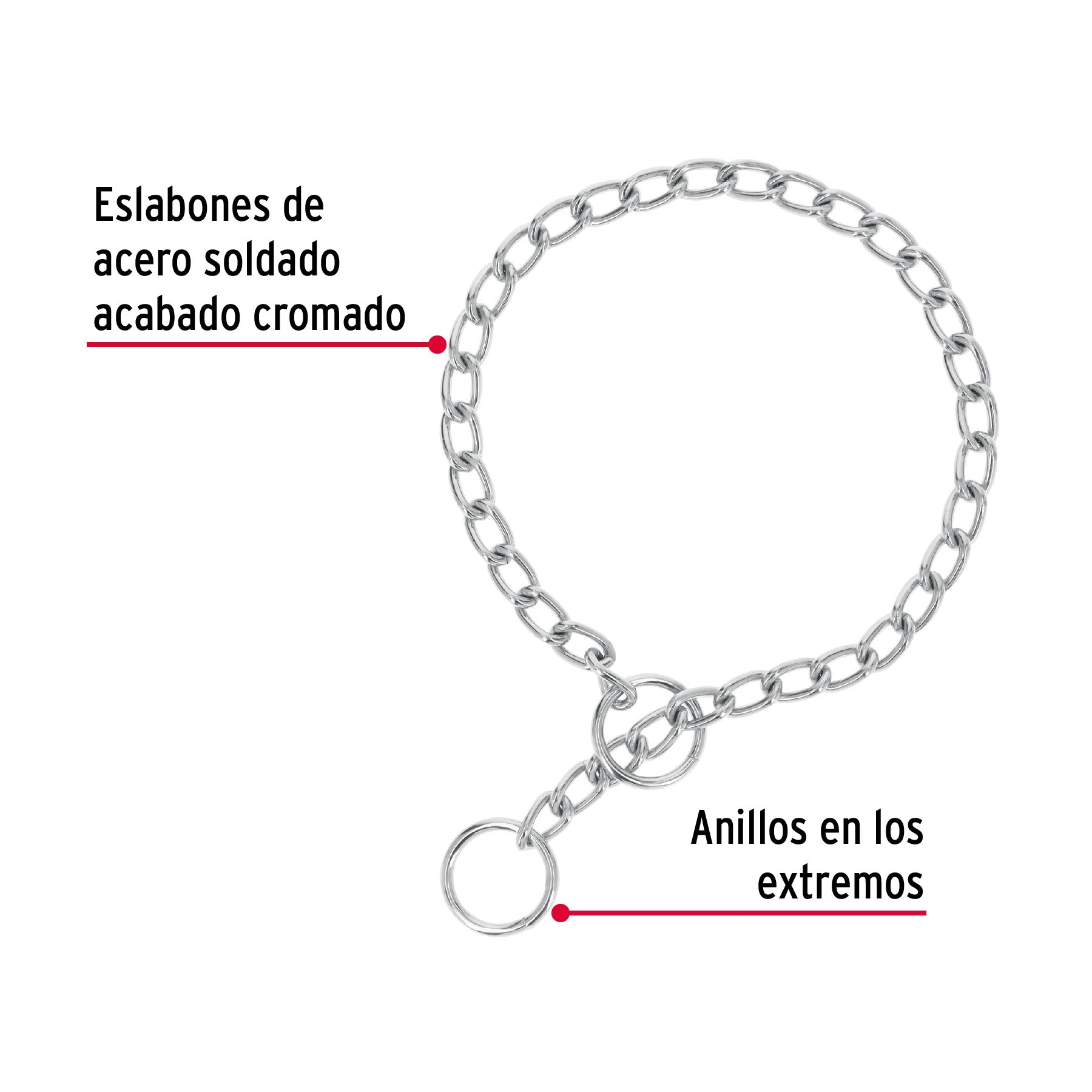 Cadena de castigo para perro # 3