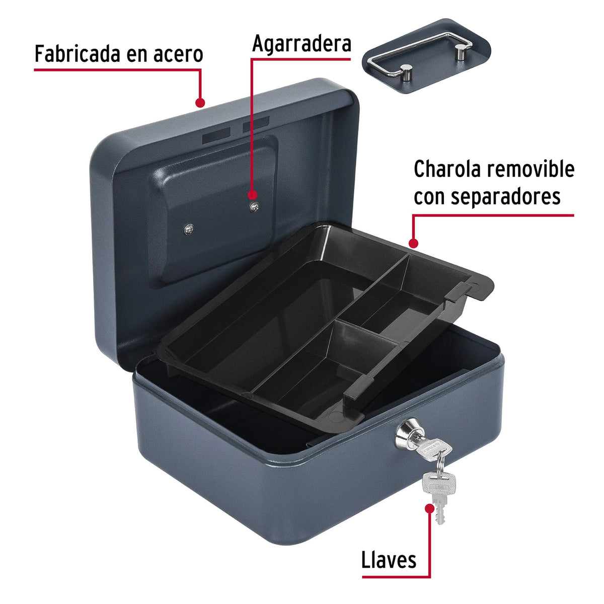 Caja de dinero, 20 cm