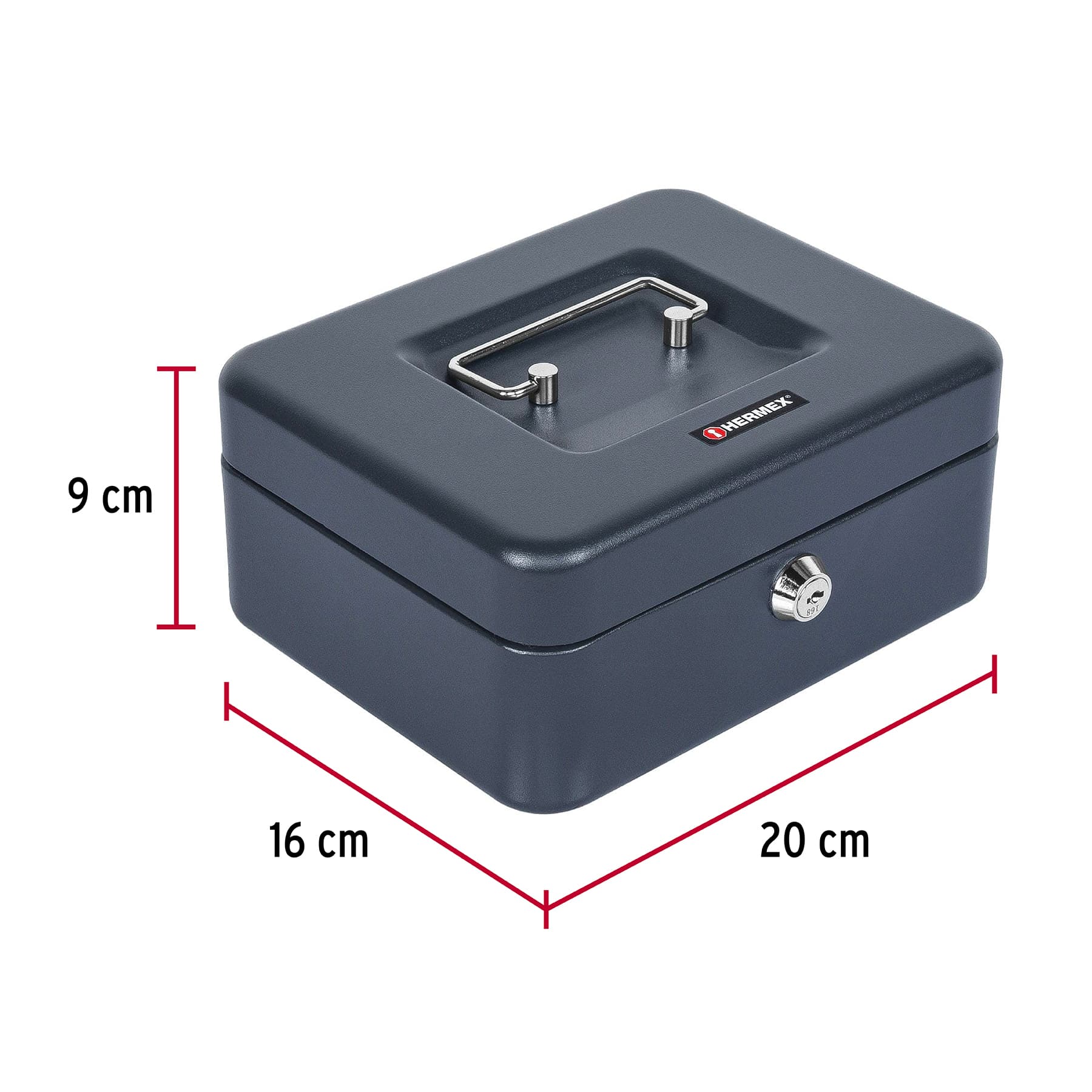 Caja de dinero, 20 cm