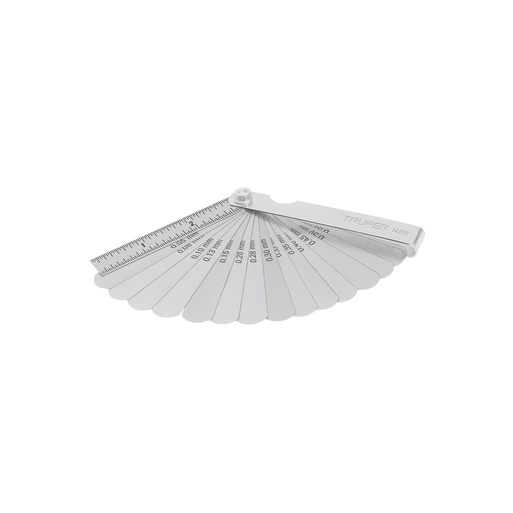 Calibrador para bujías, 15 hojas