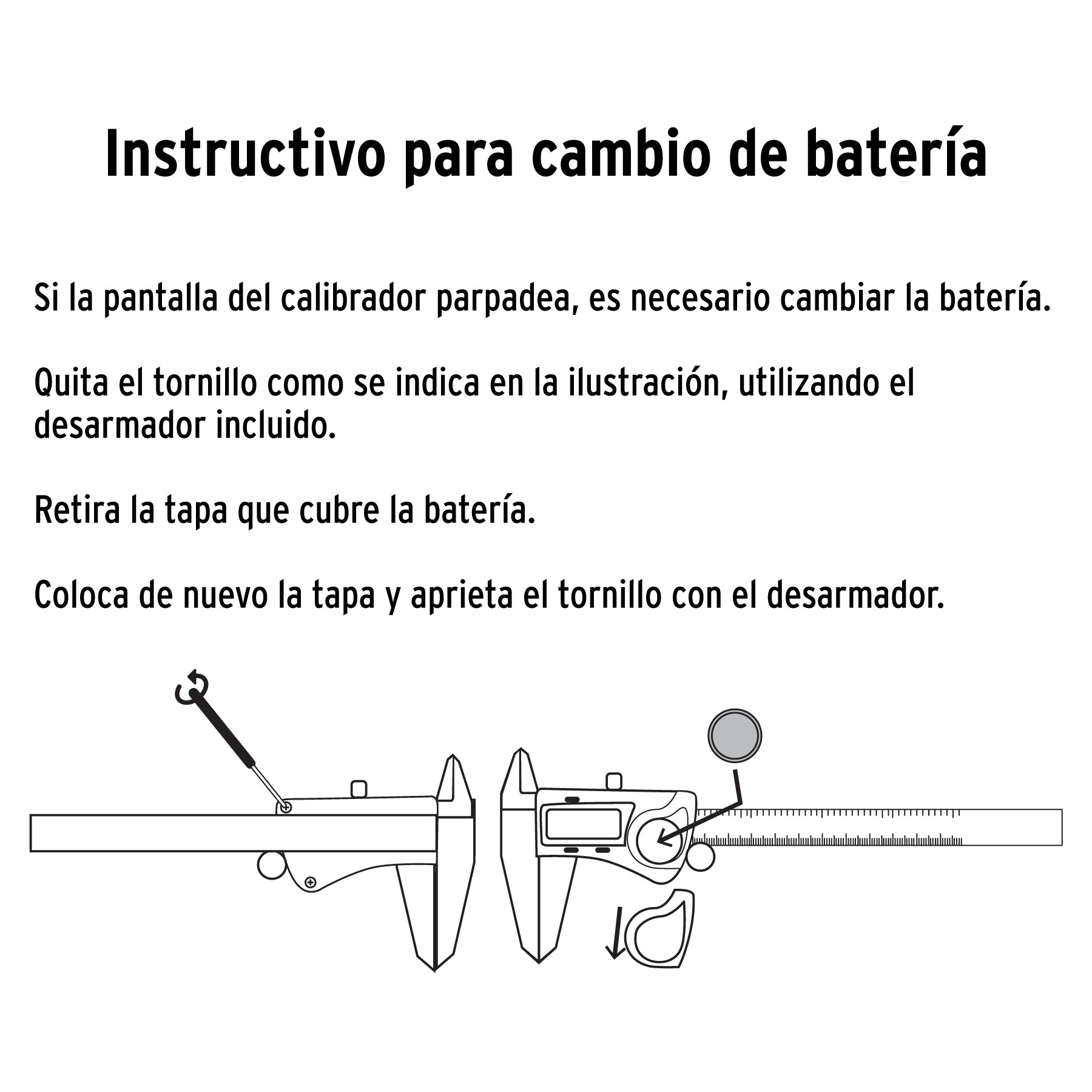 Calibrador digital de 6", milimétrico y standard