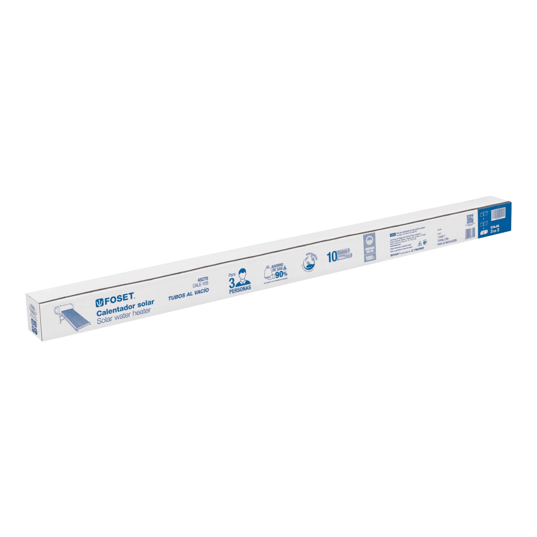 Base para termotanque p/calentador solar CALE-10S, FOSET