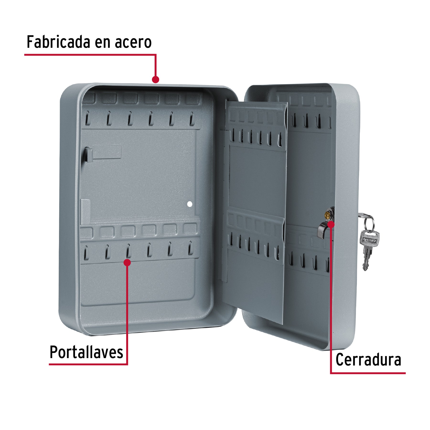 Caja para 36 llaves