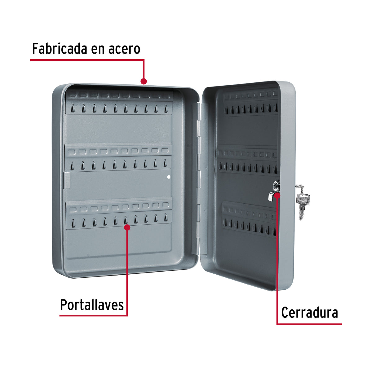 Caja para 60 llaves