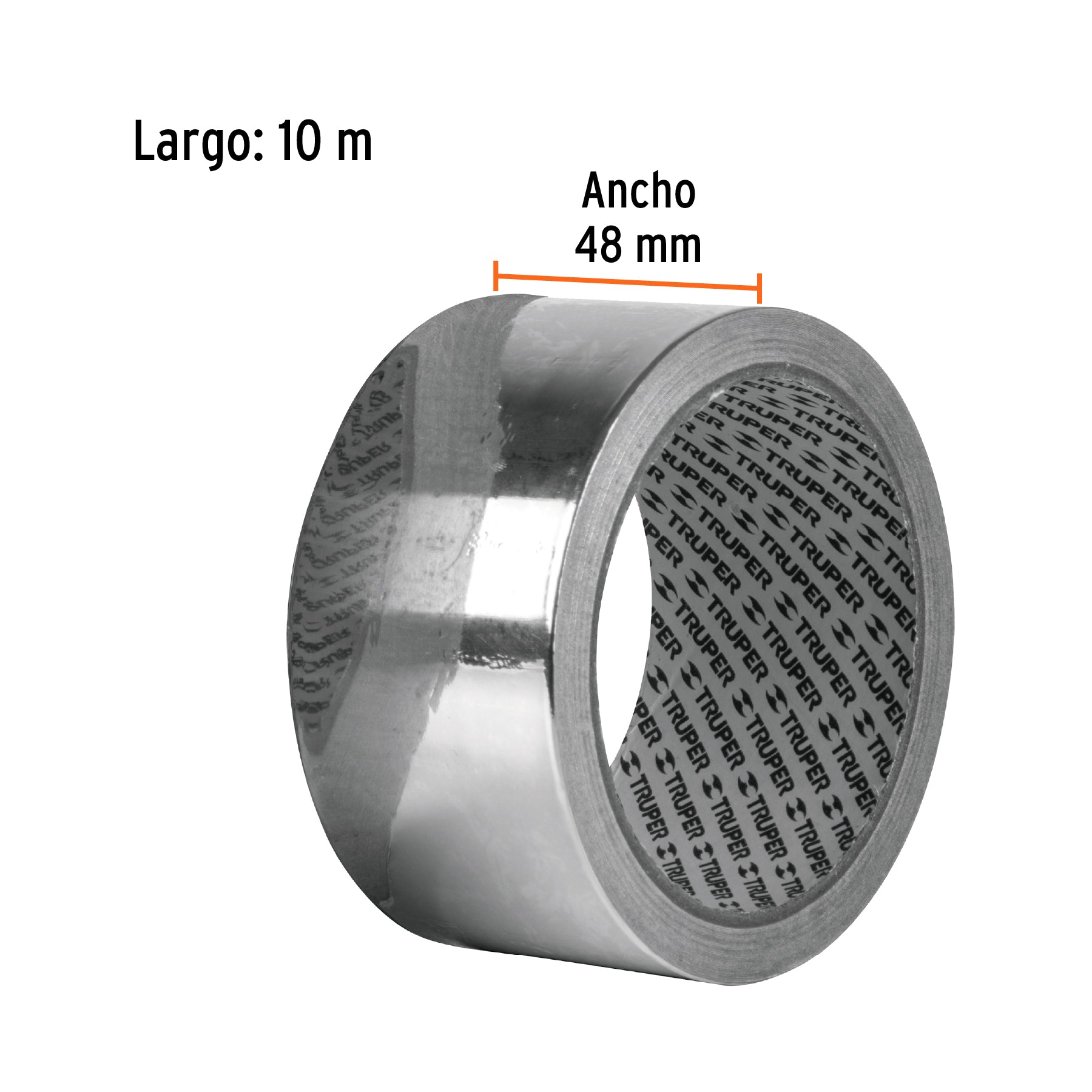 Cinta de aluminio 48 mm x 10 m