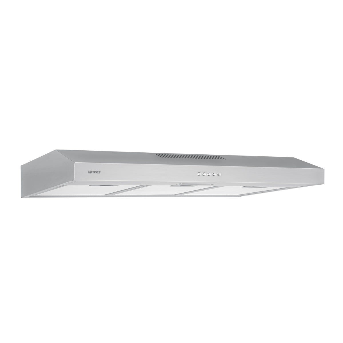 Campana extractora 80 cm, de pared, acero inoxidable, Foset
