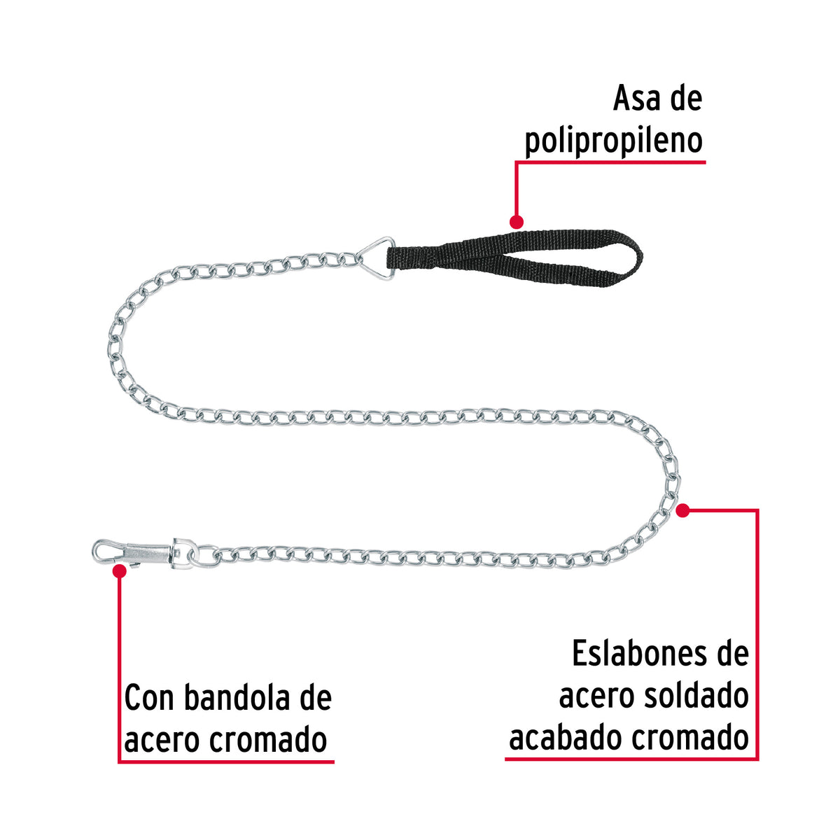 Cadena de paseo para perro # 3