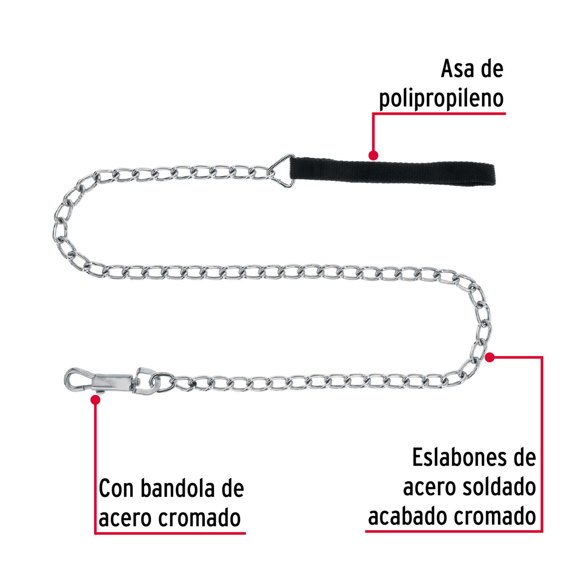 Cadena de paseo para perro # 4