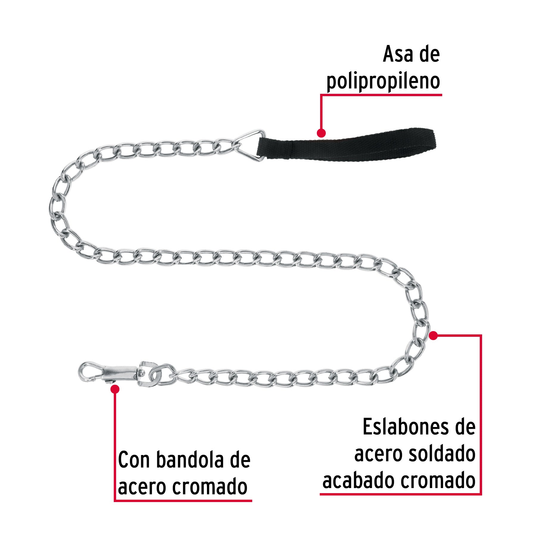 Cadena de paseo para perro # 5