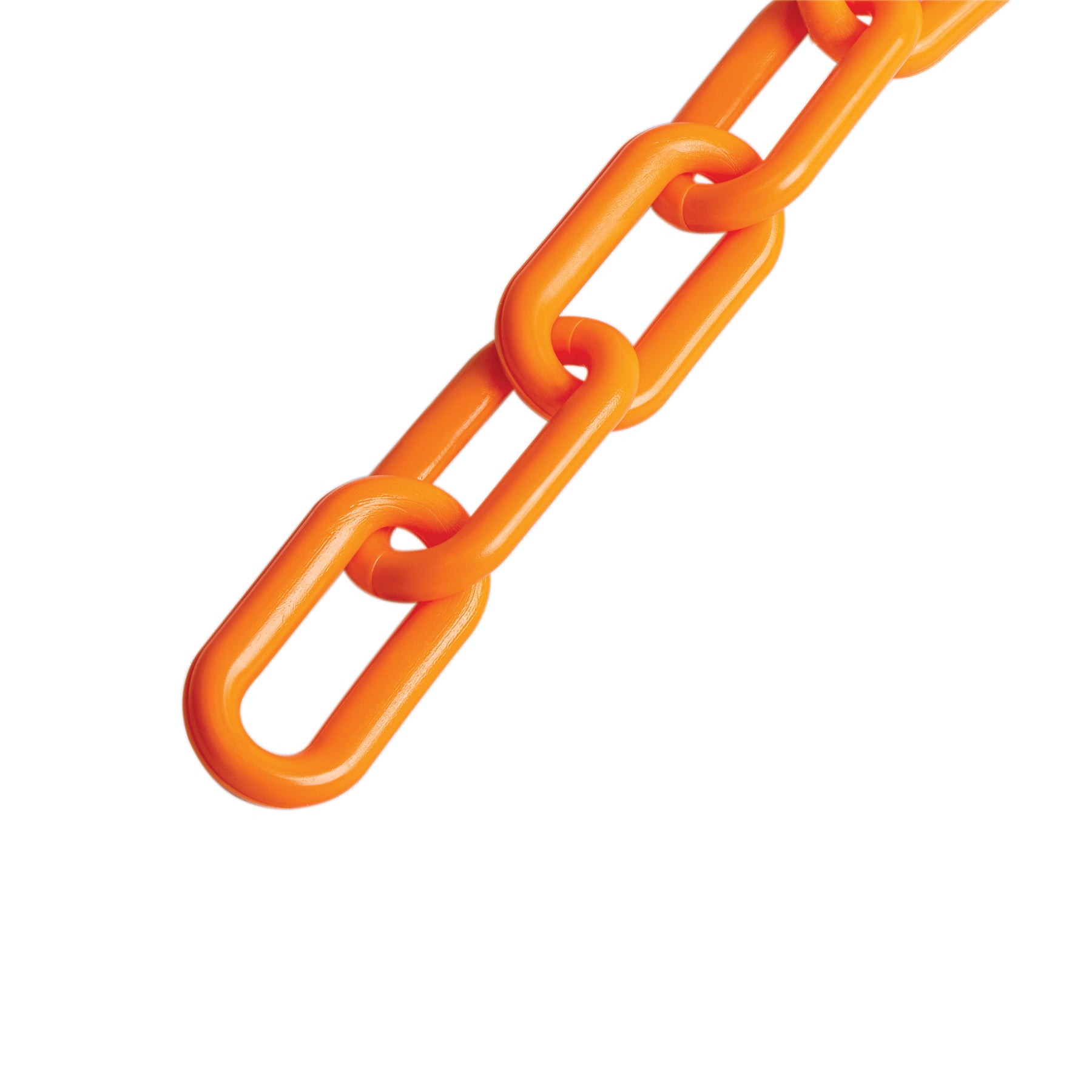 Cadena de plástico de 8mm, naranja