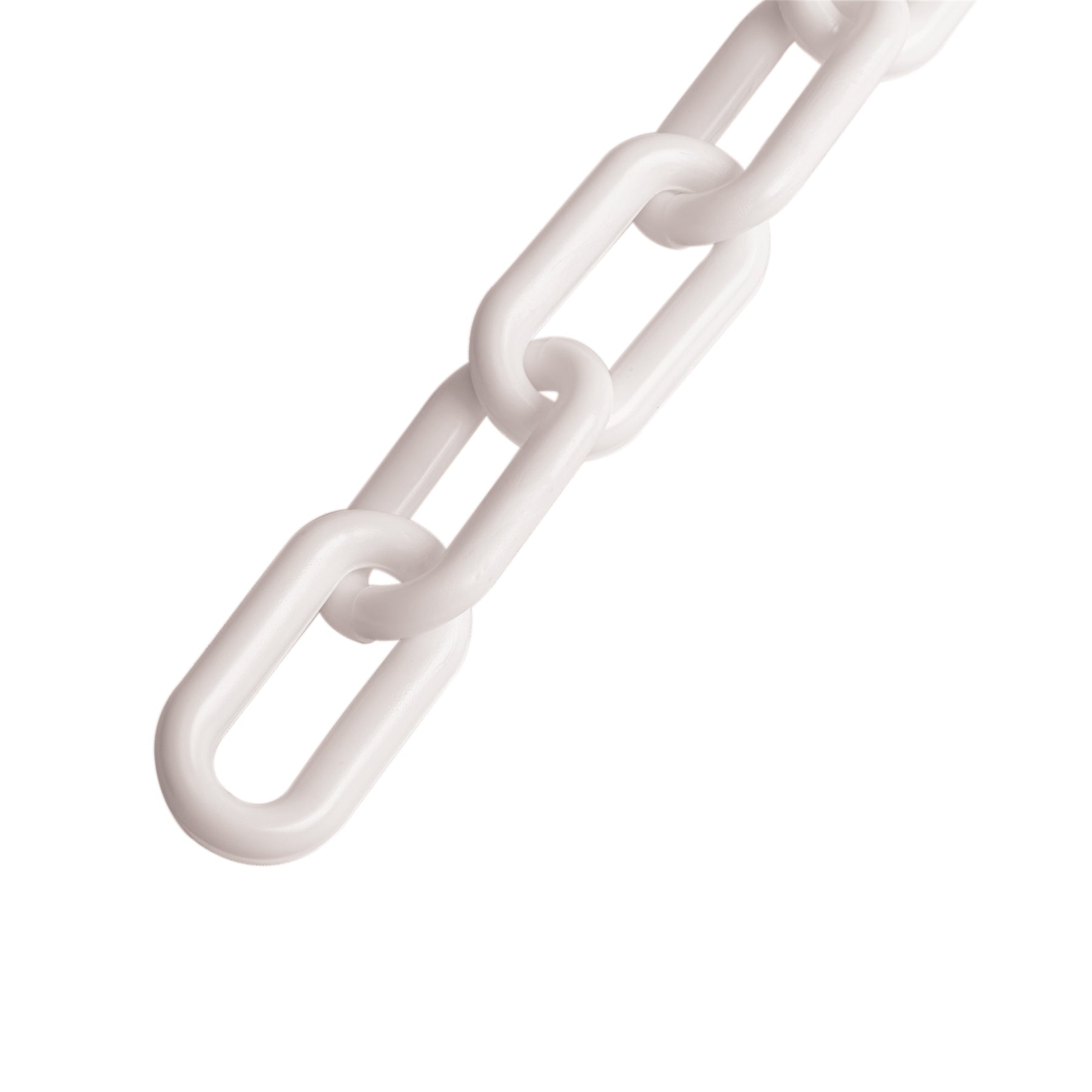 Cadena de plástico de 8mm, blanca