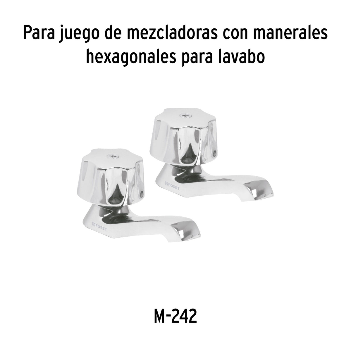 Juego de 2 cartuchos cerámicos p/ llaves individuales, Basic