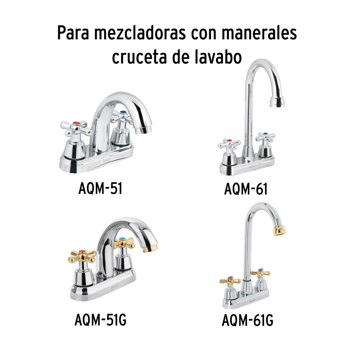 Cartuchos cerámico para mezcladoras Aqua y Basic, 2 piezas