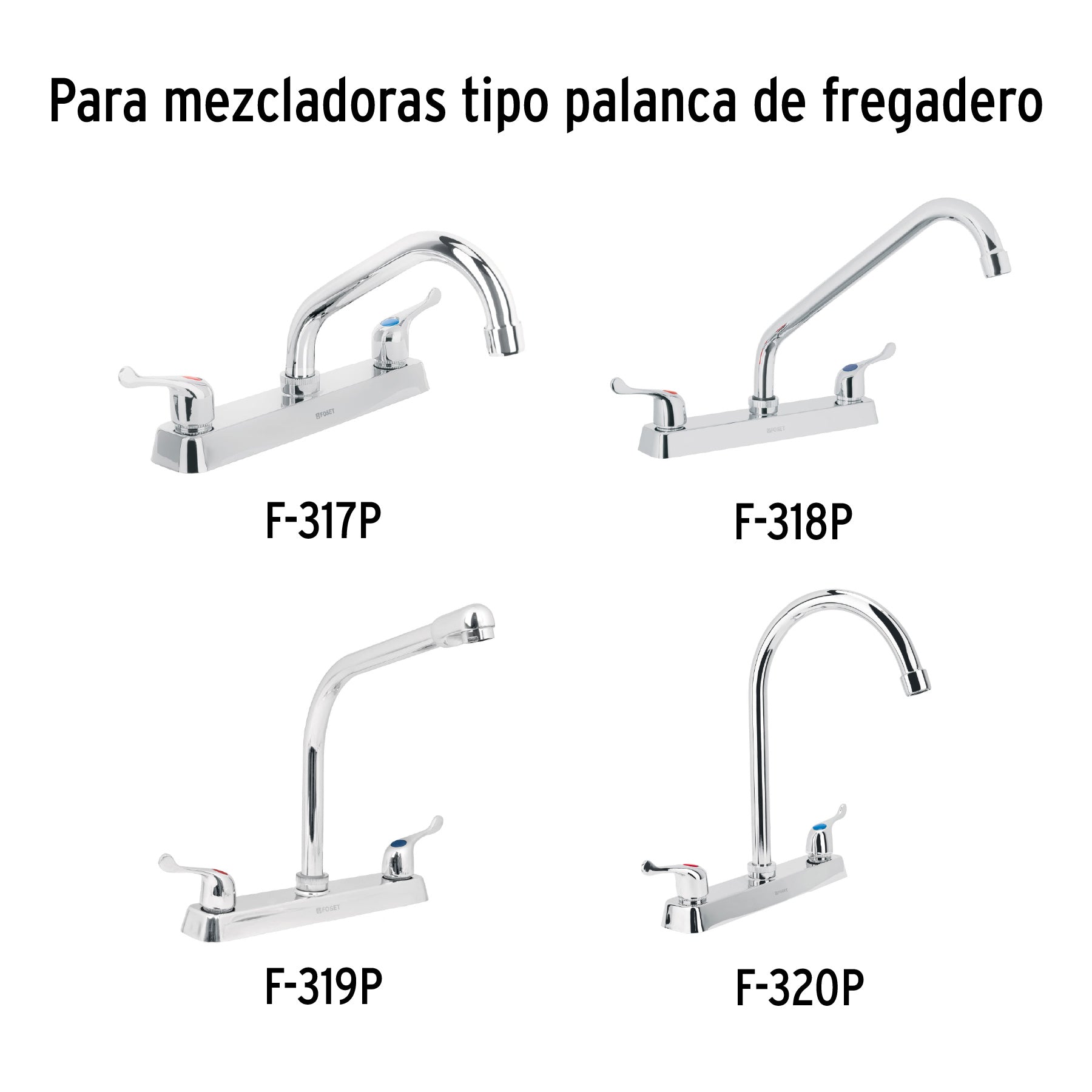 Cartuchos de repuesto para mezcladoras palanca, Basic, 2pzas