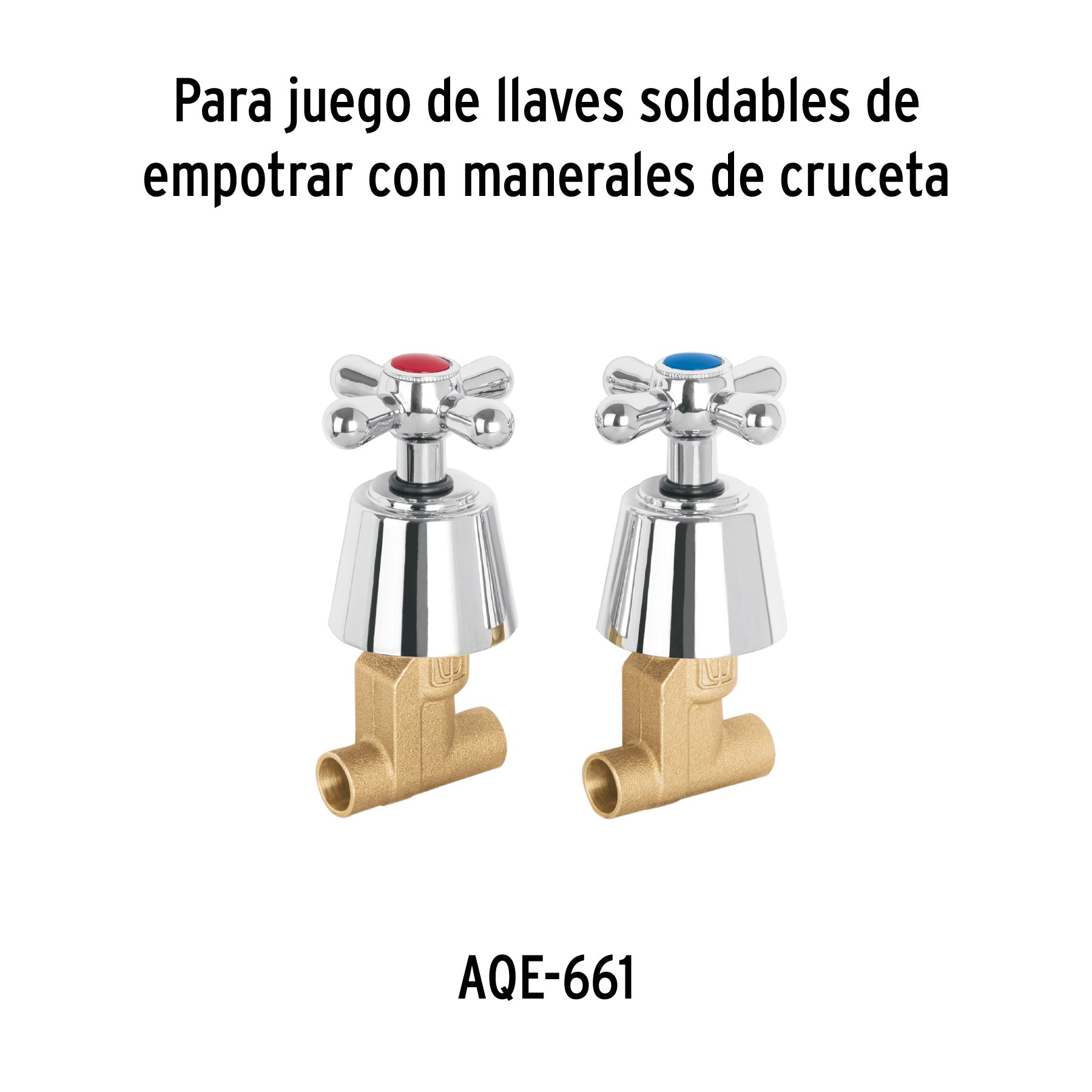 Cartucho de compresión para llaves de empotrar, Basic y Aqua