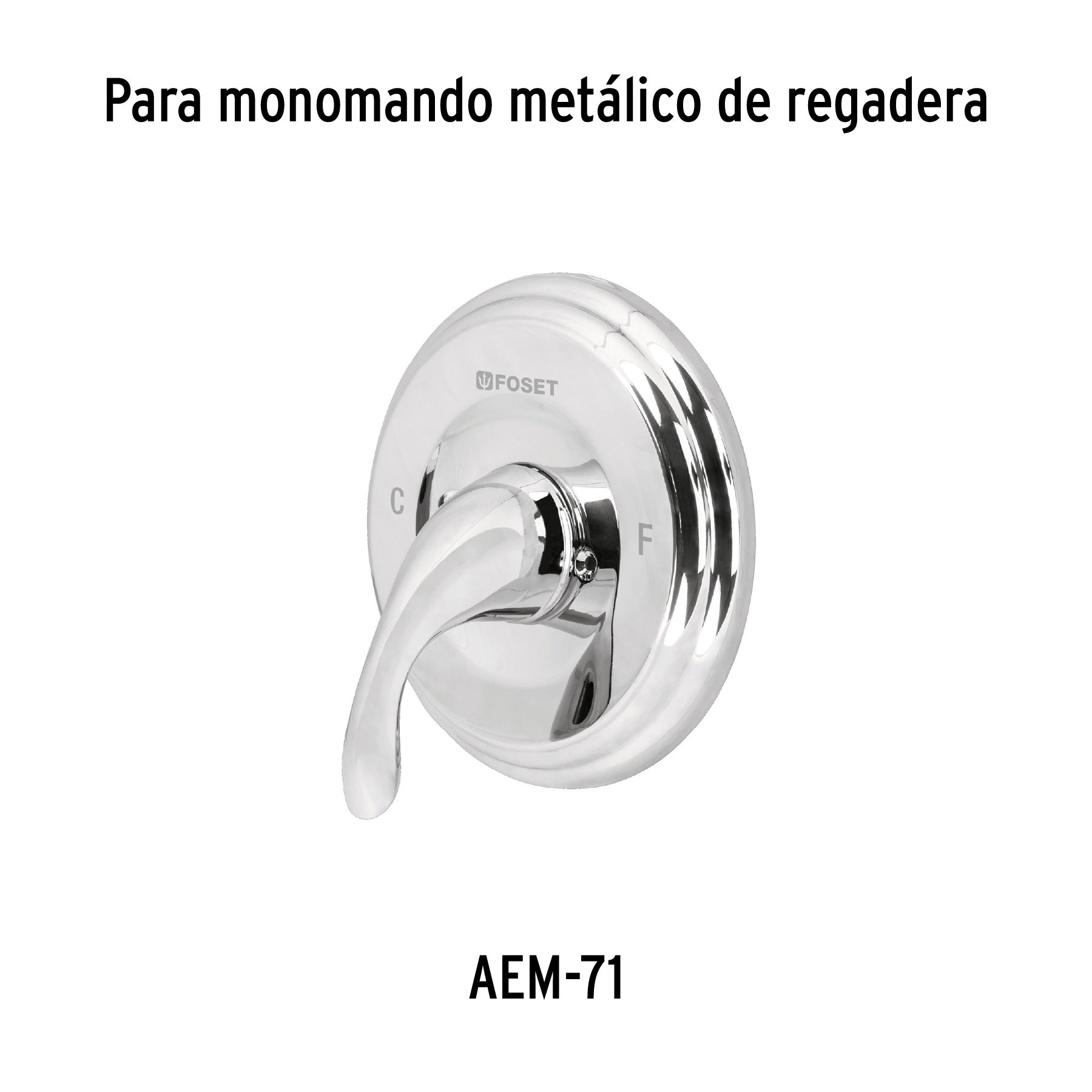 Cartucho cerámico monomando para regadera