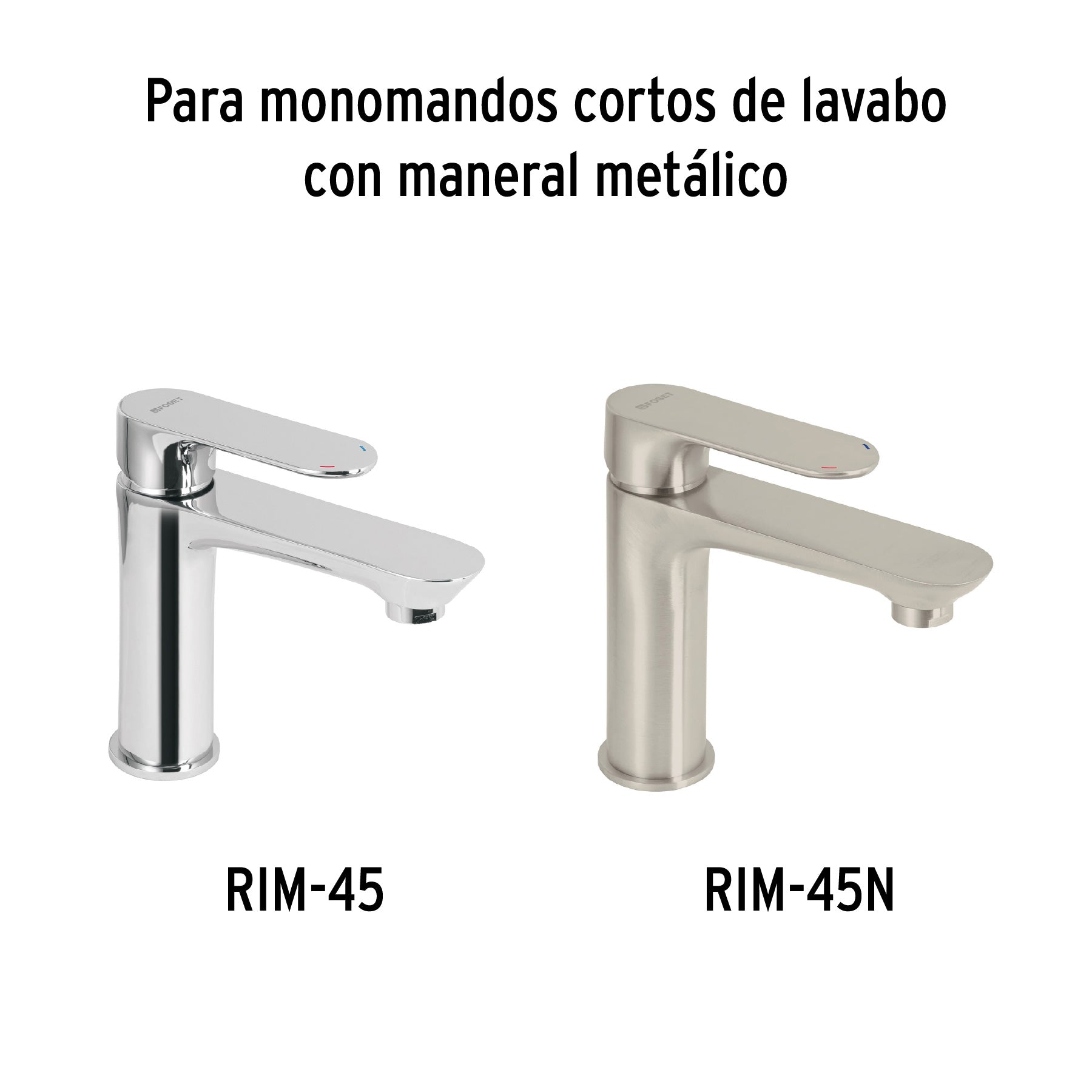 Cartucho cerámico monomando para lavabo, Riviera