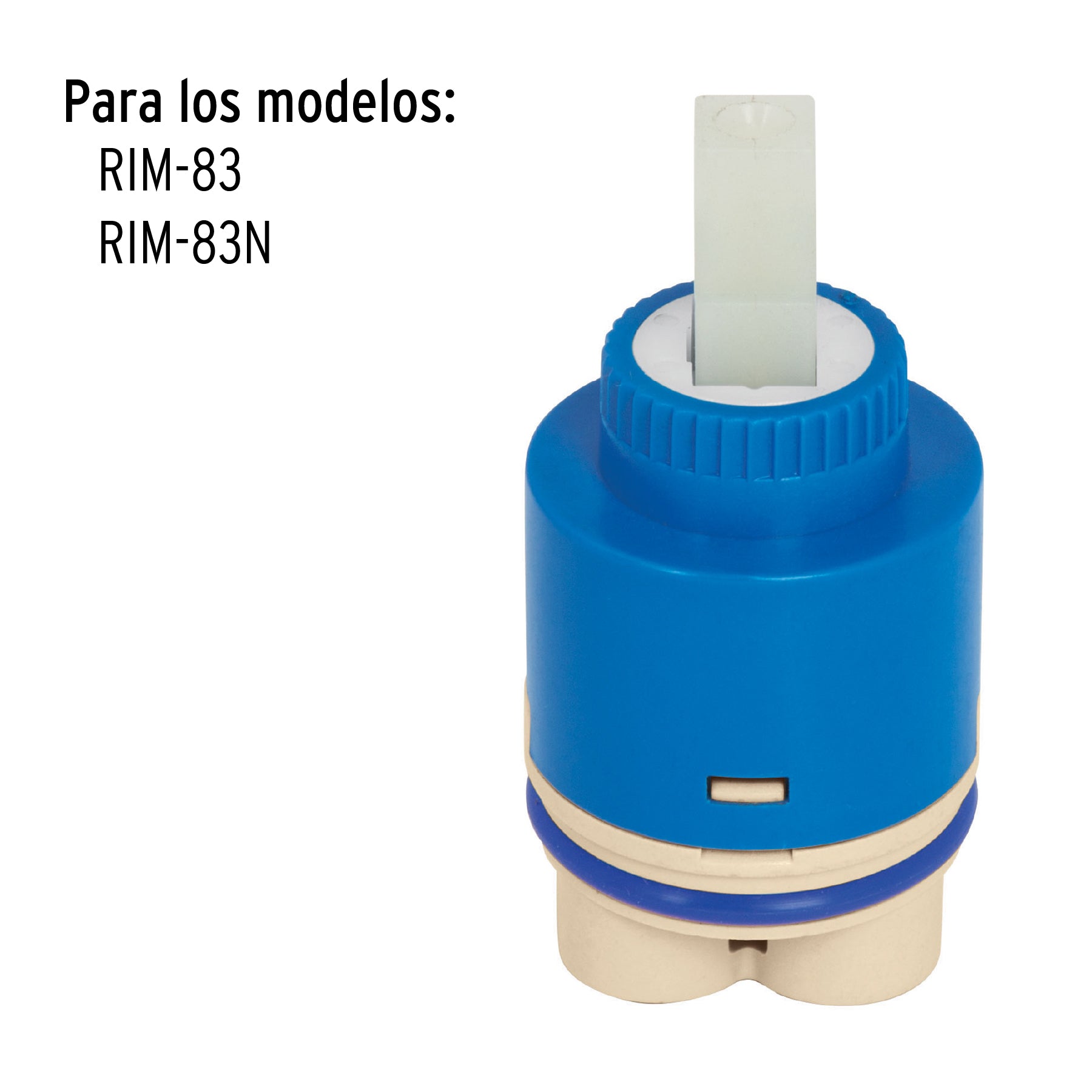 Cartucho cerámico monomando para fregadero, Rivera