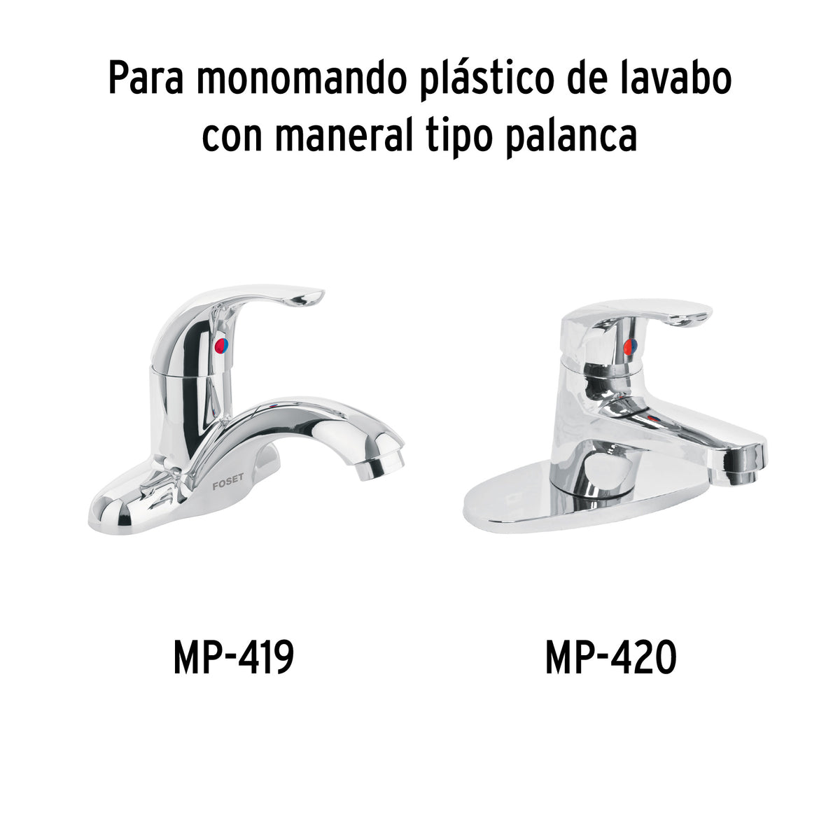 Cartucho para monomandos Aqua y Basic