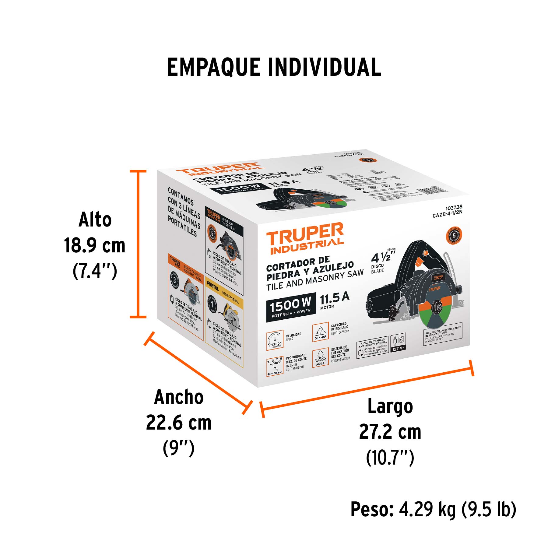 truper:CAZE-4-1-2N+EIND1