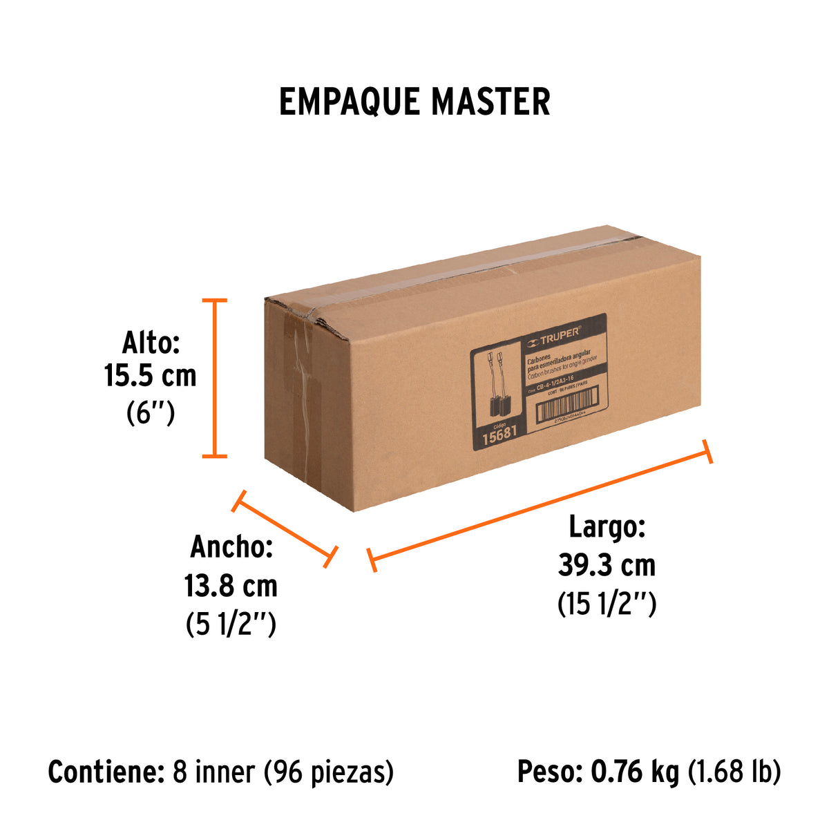 Carbones de repuesto para esmeriladora ESMA-4-1/2A3, 2016