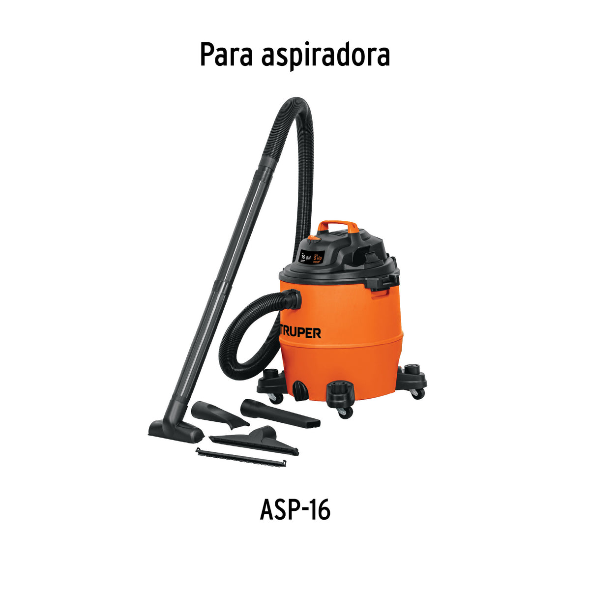 Bolsa con 2 carbones de repuesto para ASP-16, Truper
