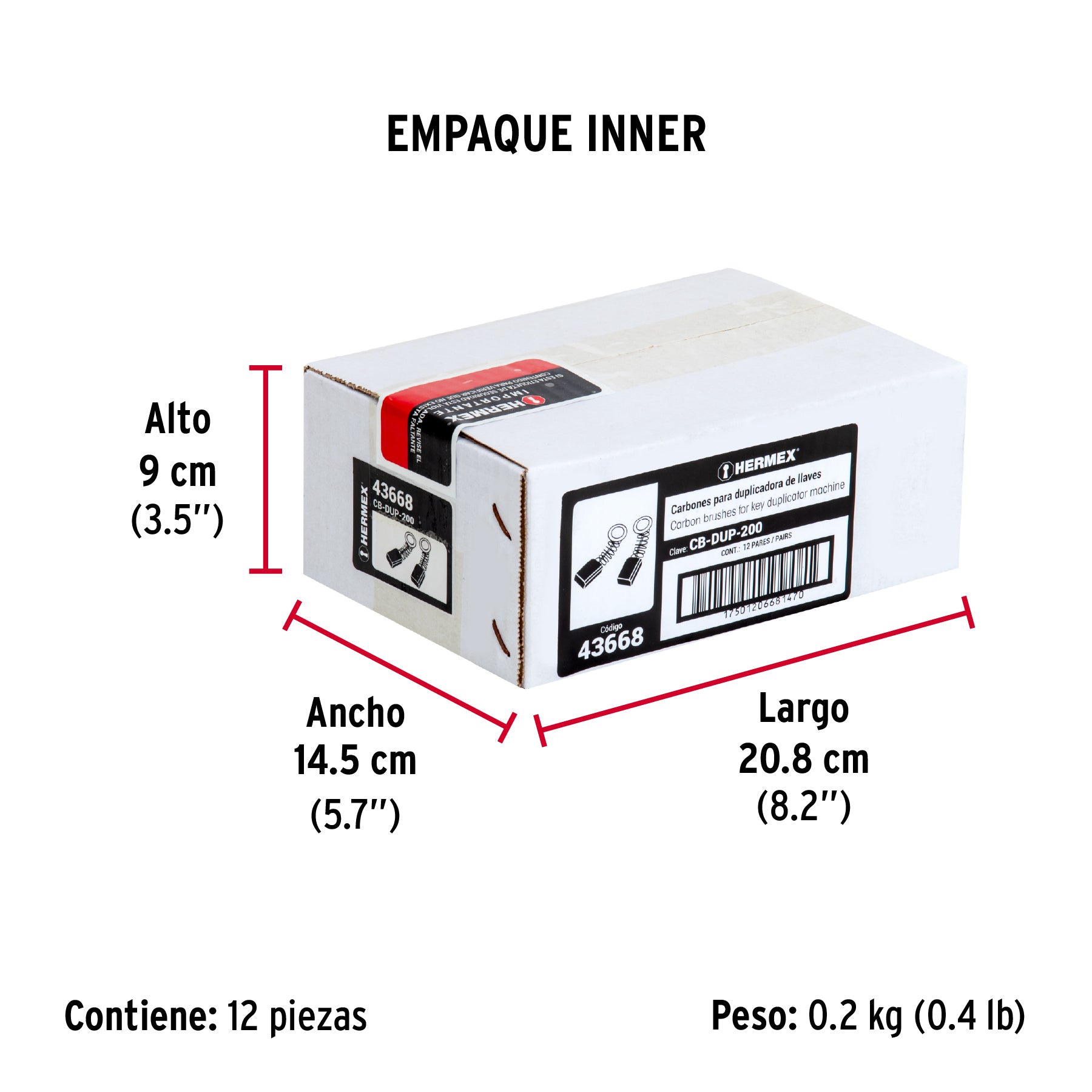 Carbones de repuesto para DUP-200